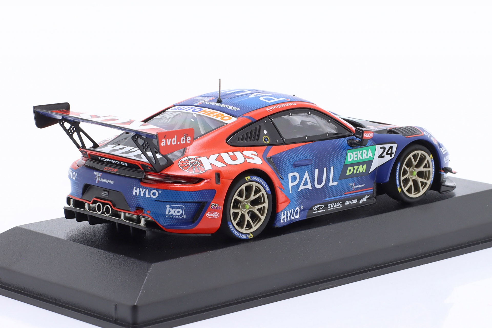 Porsche 911 GT3 R #24 Sieger Norisring DTM 2022 K&Uuml;S Team75 Preining Signature  