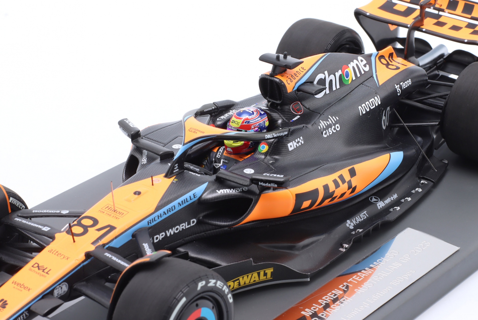 Oscar Piastri McLaren MCL60 #81 8th Australien GP Formel 1 2023  