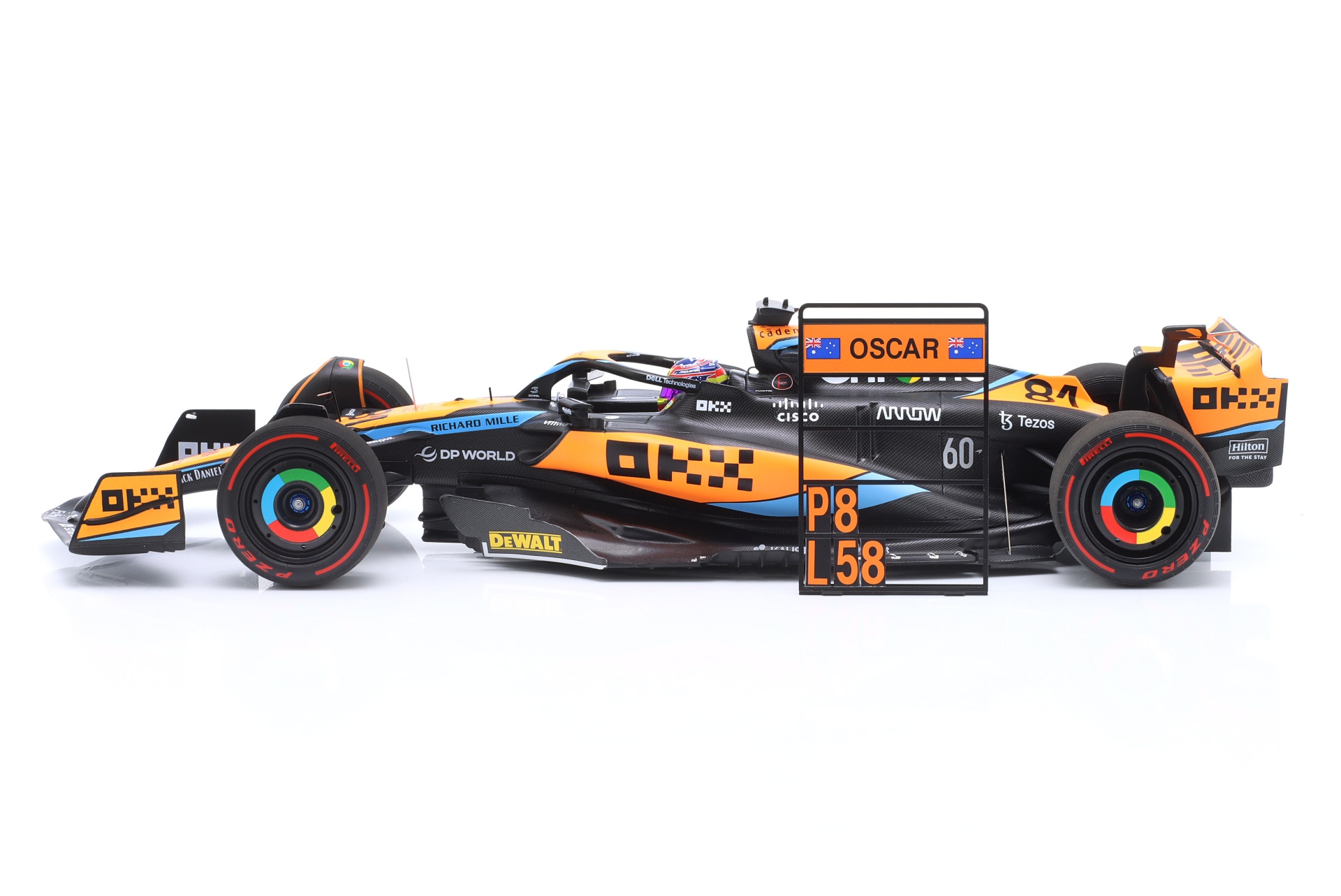 Oscar Piastri McLaren MCL60 #81 8th Australien GP Formel 1 2023  
