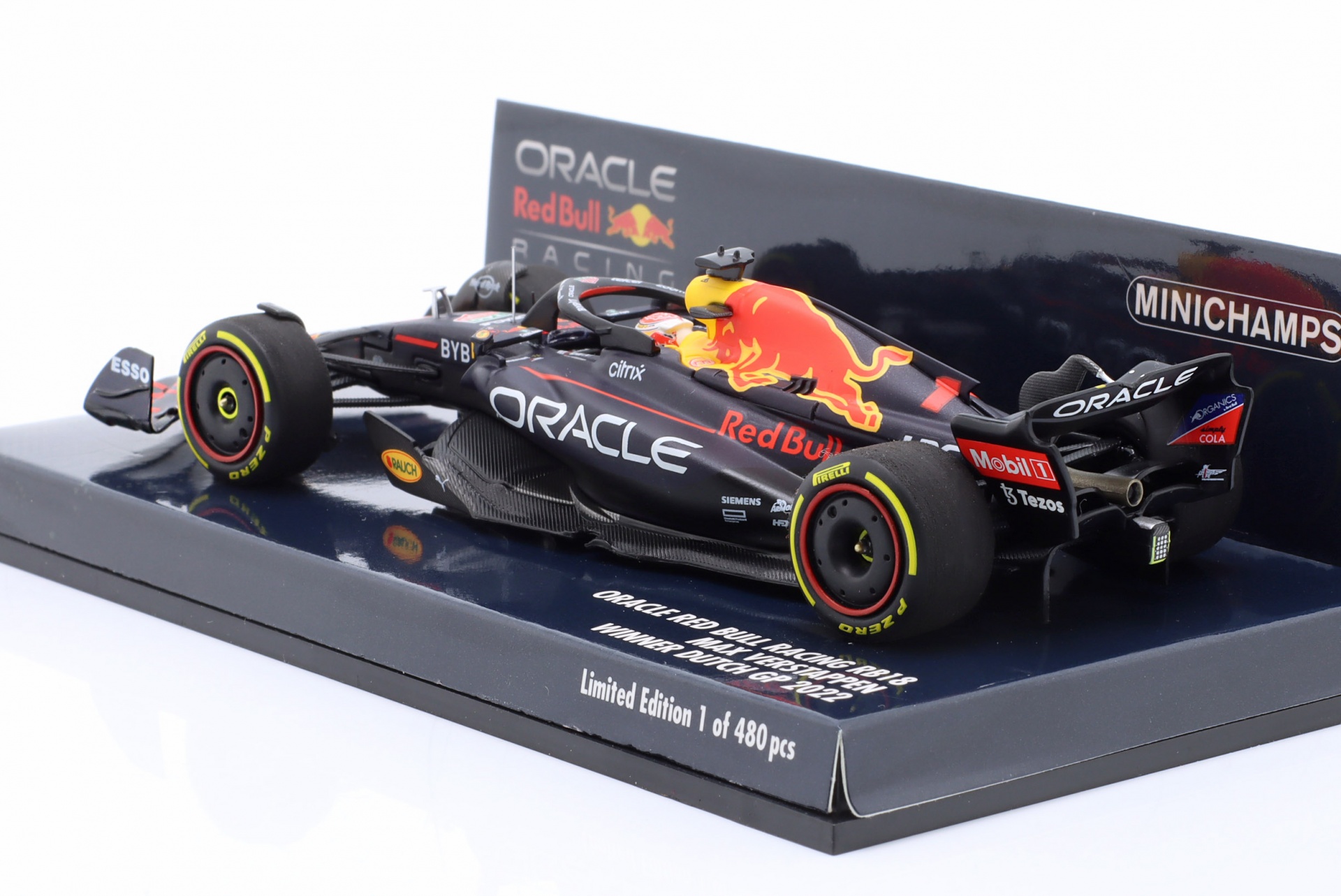 M. Verstappen Red Bull RB18 #1 Sieger Niederlande GP Formel 1 Weltmeister 2022  