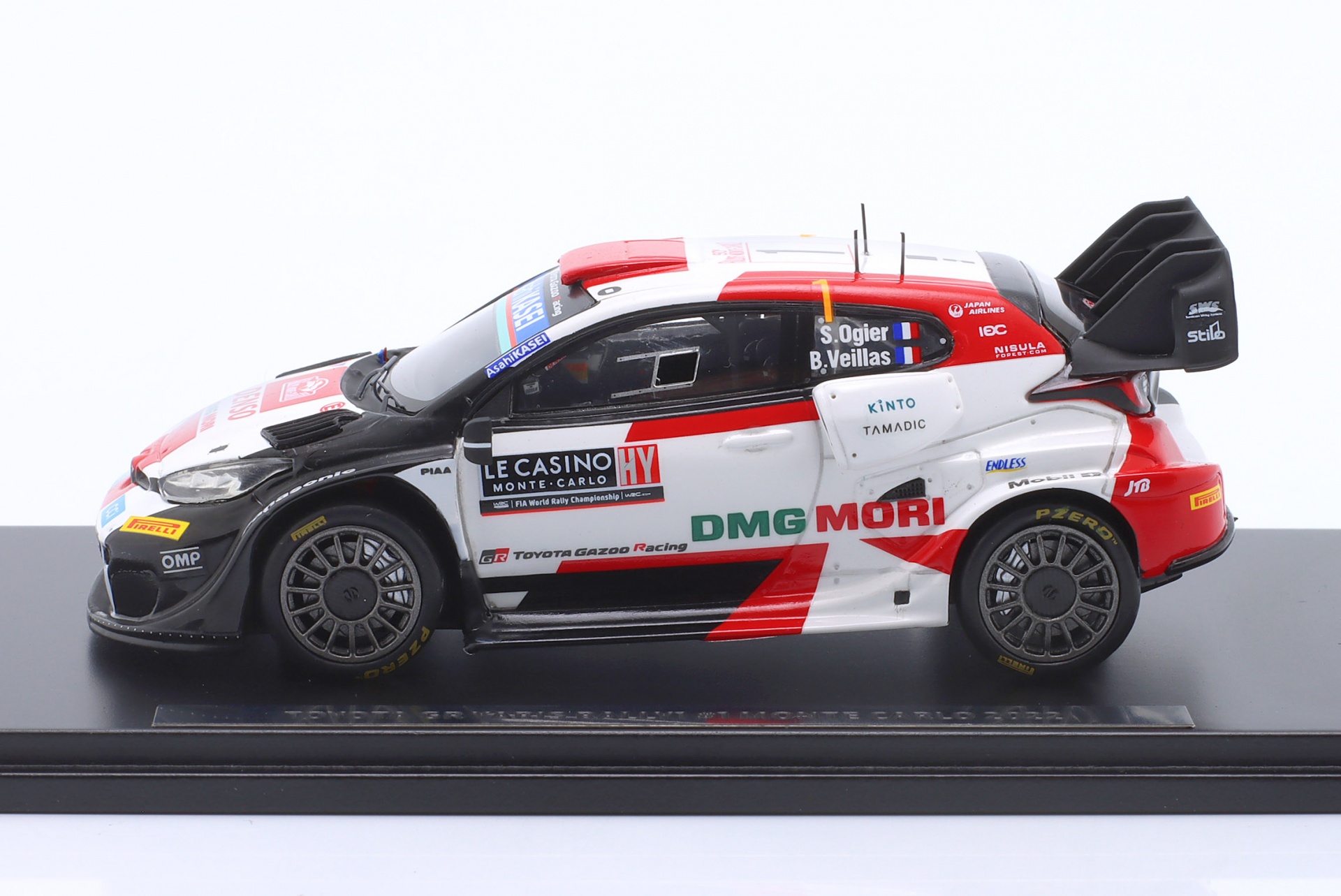 Toyota GR Yaris Rally1 #1 2nd Rallye Monte Carlo 2022 Ogier, Veillas  
