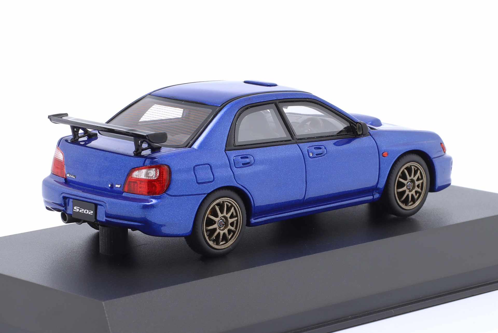 Subaru Impreza S202 STi Baujahr 2002 blau metallic  
