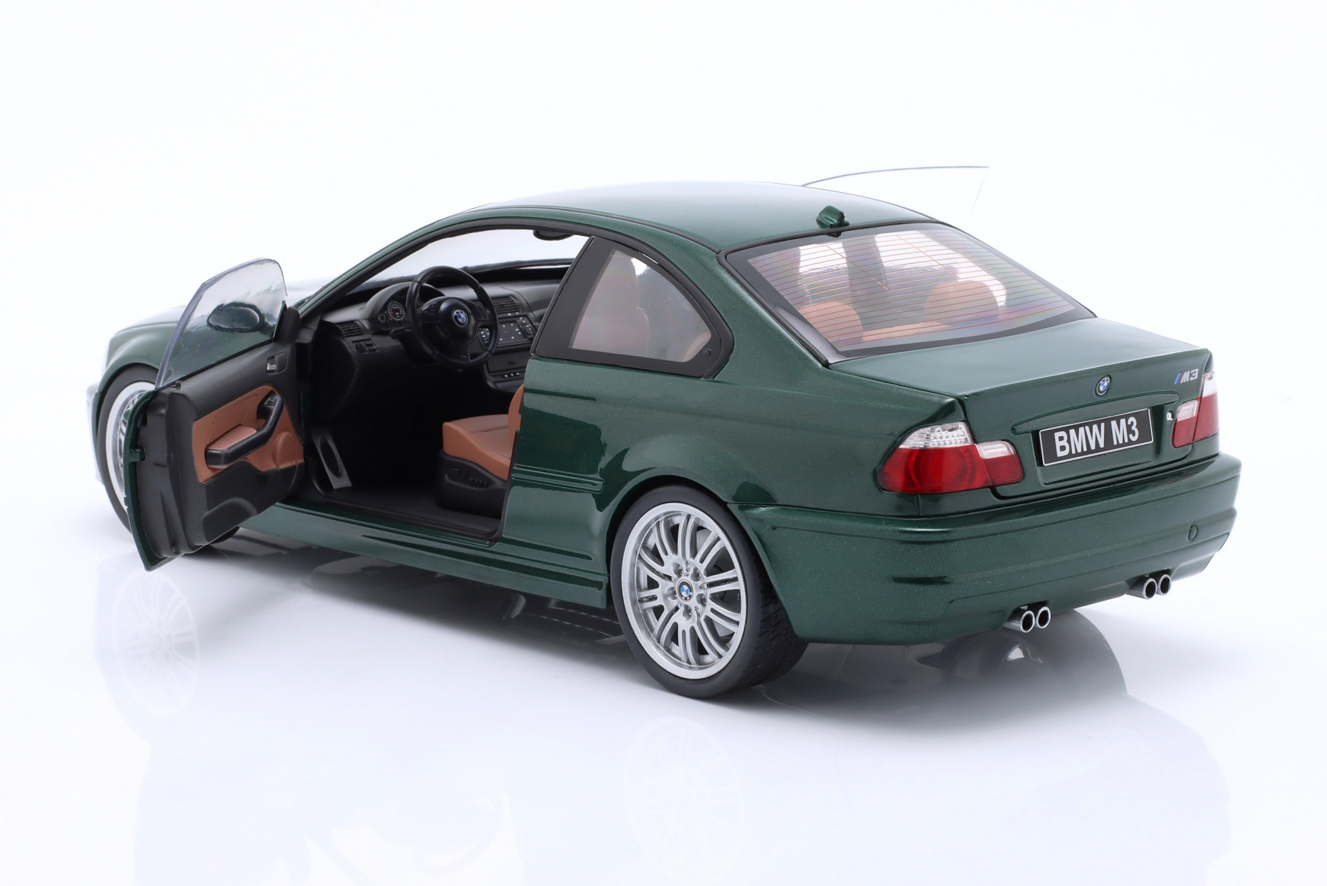BMW M3 (E46) Coupe Baujahr 2000 Oxford gr&uuml;n  