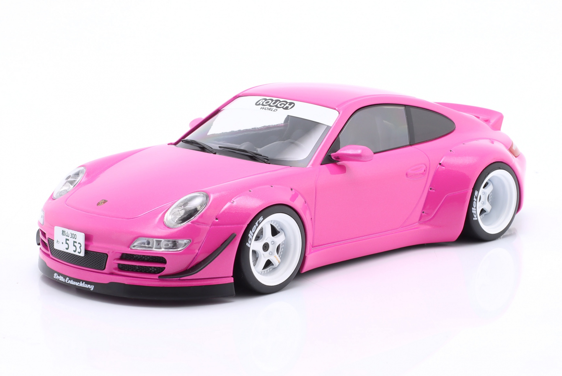 Porsche 911 (997) RWB Rauh-Welt rosa metallic  