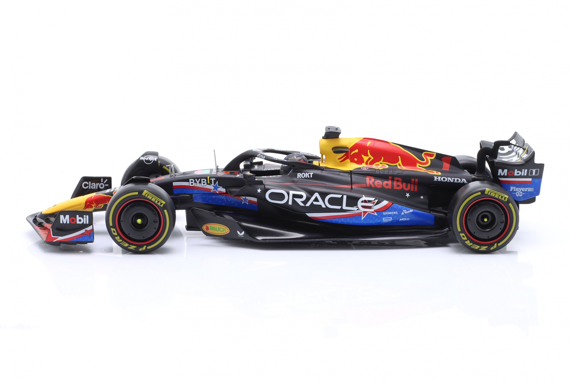 Max Verstappen Red Bull RB19 #1 Sieger USA GP Formel 1 Weltmeister 2023  