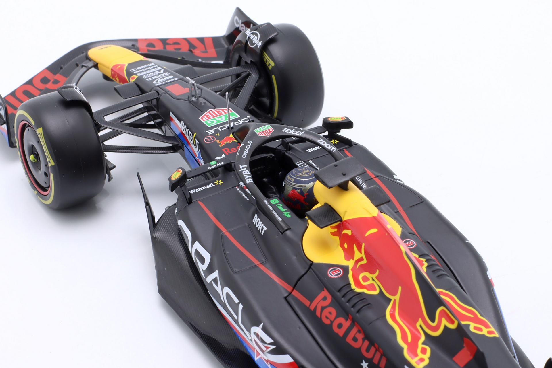 Max Verstappen Red Bull RB19 #1 Sieger USA GP Formel 1 Weltmeister 2023  