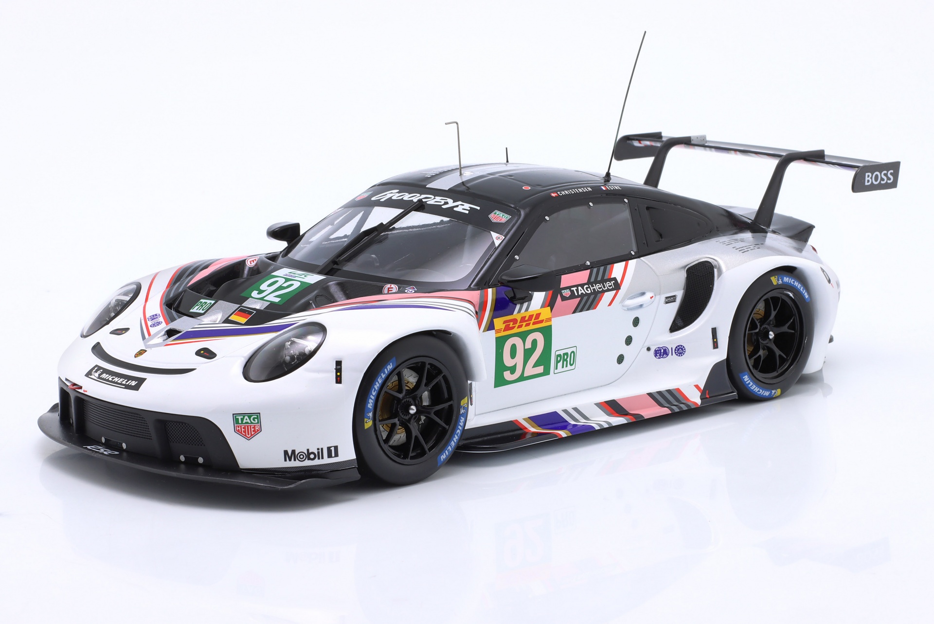 Porsche 911 RSR-19 Goodbye #92 Last Race WEC 2022 Estre, Christensen  
