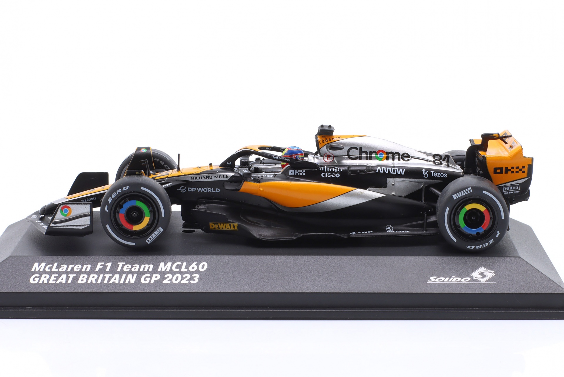 Oscar Piastri MCL60 #81 4th British GP Formel 1 2023  