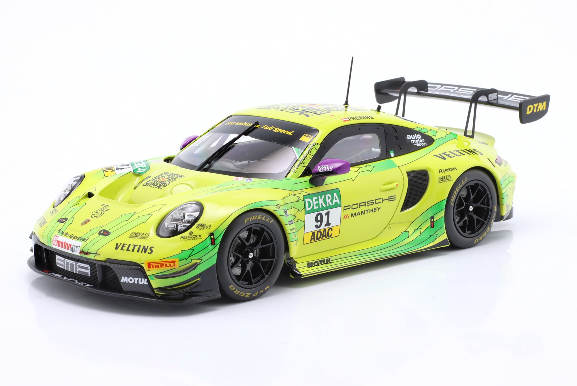 Porsche 911 GT3 R #91 DTM Champion 2023 Thomas Preining Manthey Grello  