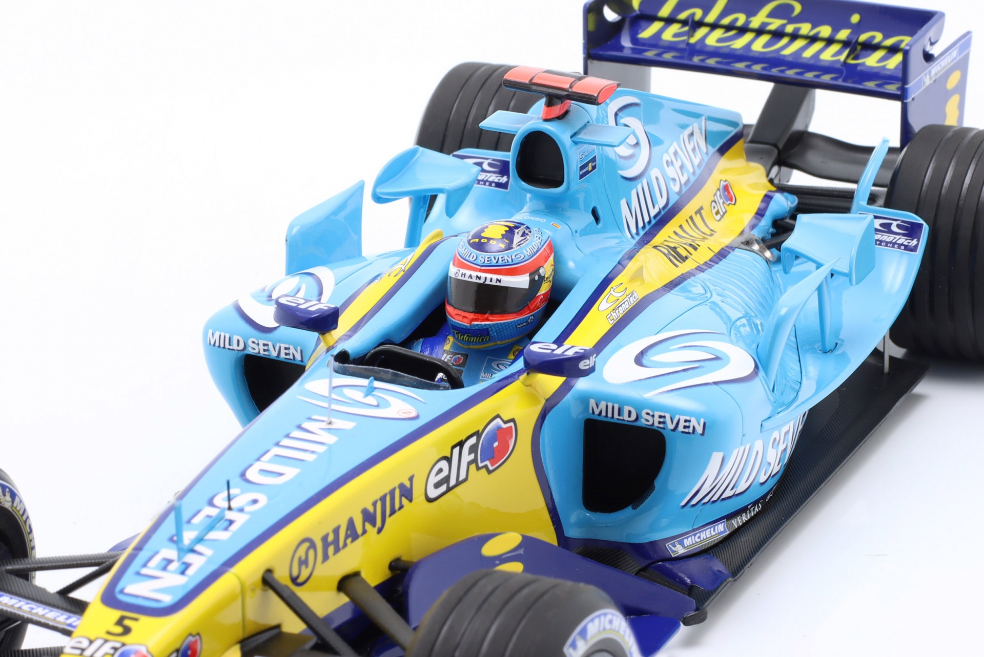 Fernando Alonso Renault R25 #5 Sieger San Marino GP Formel 1 Weltmeister 2005  