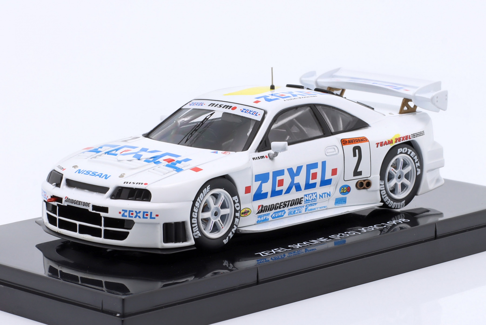 Nissan Skyline GT-R (R33) #2 JGTC 1998 Kageyama, Suzuki, de la Rosa  