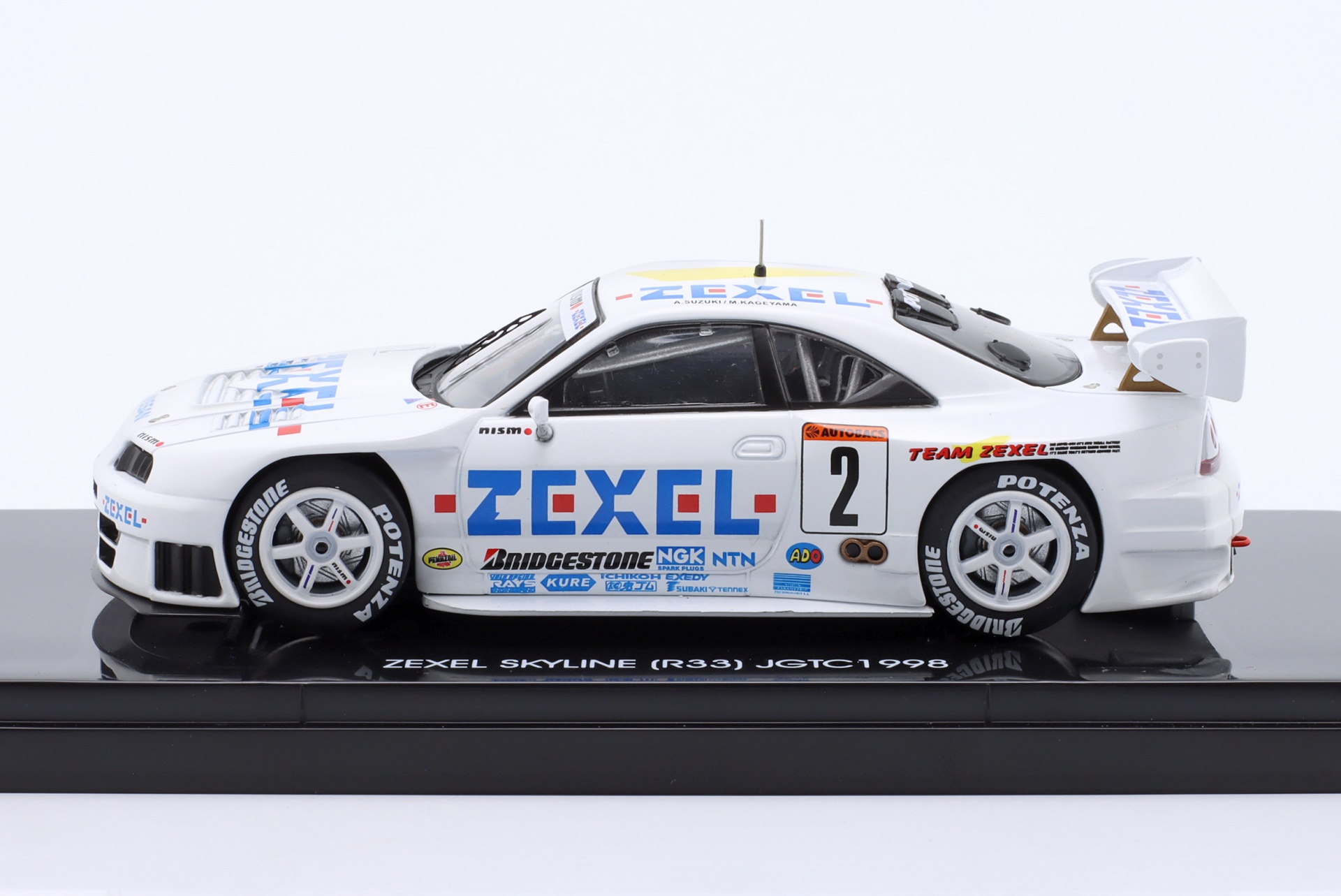 Nissan Skyline GT-R (R33) #2 JGTC 1998 Kageyama, Suzuki, de la Rosa  