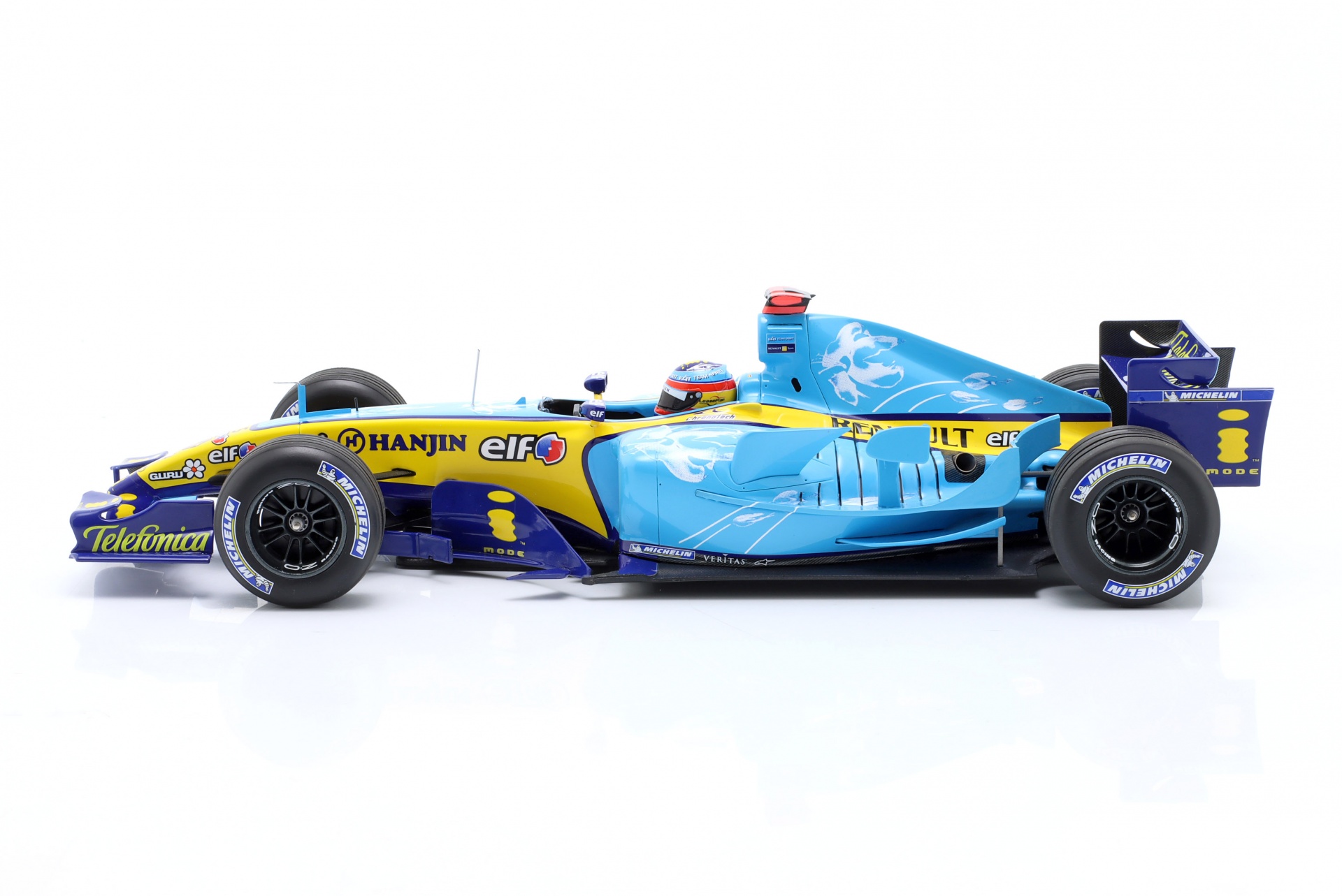 F. Alonso Renault R25 #5 2nd British GP Formel 1 Weltmeister 2005  