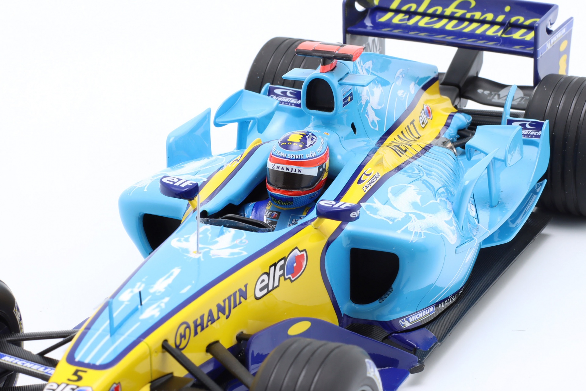 F. Alonso Renault R25 #5 2nd British GP Formel 1 Weltmeister 2005  