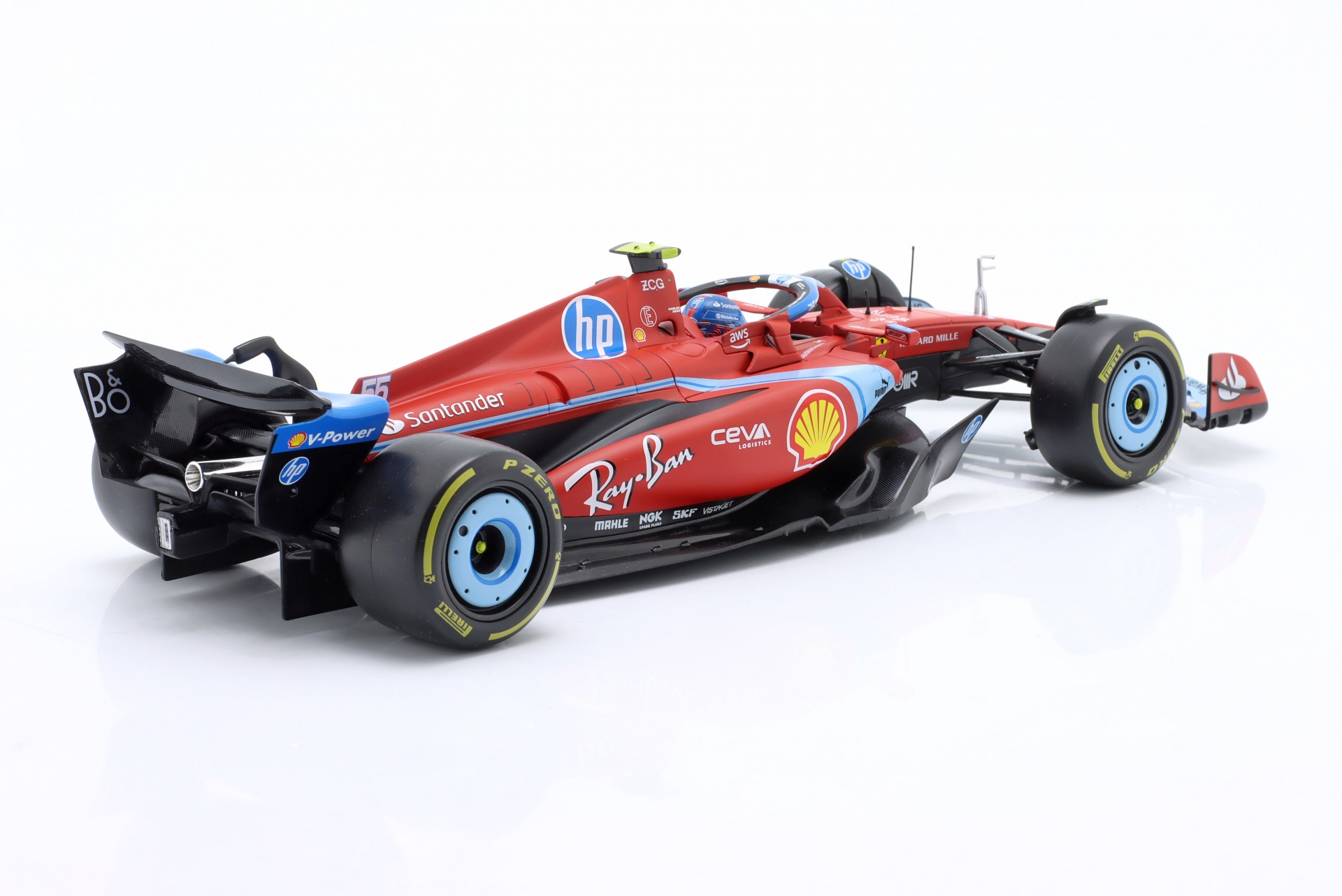 Carlos Sainz jr. Ferrari SF-24 #55 5th Miami GP Formel 1 2024  
