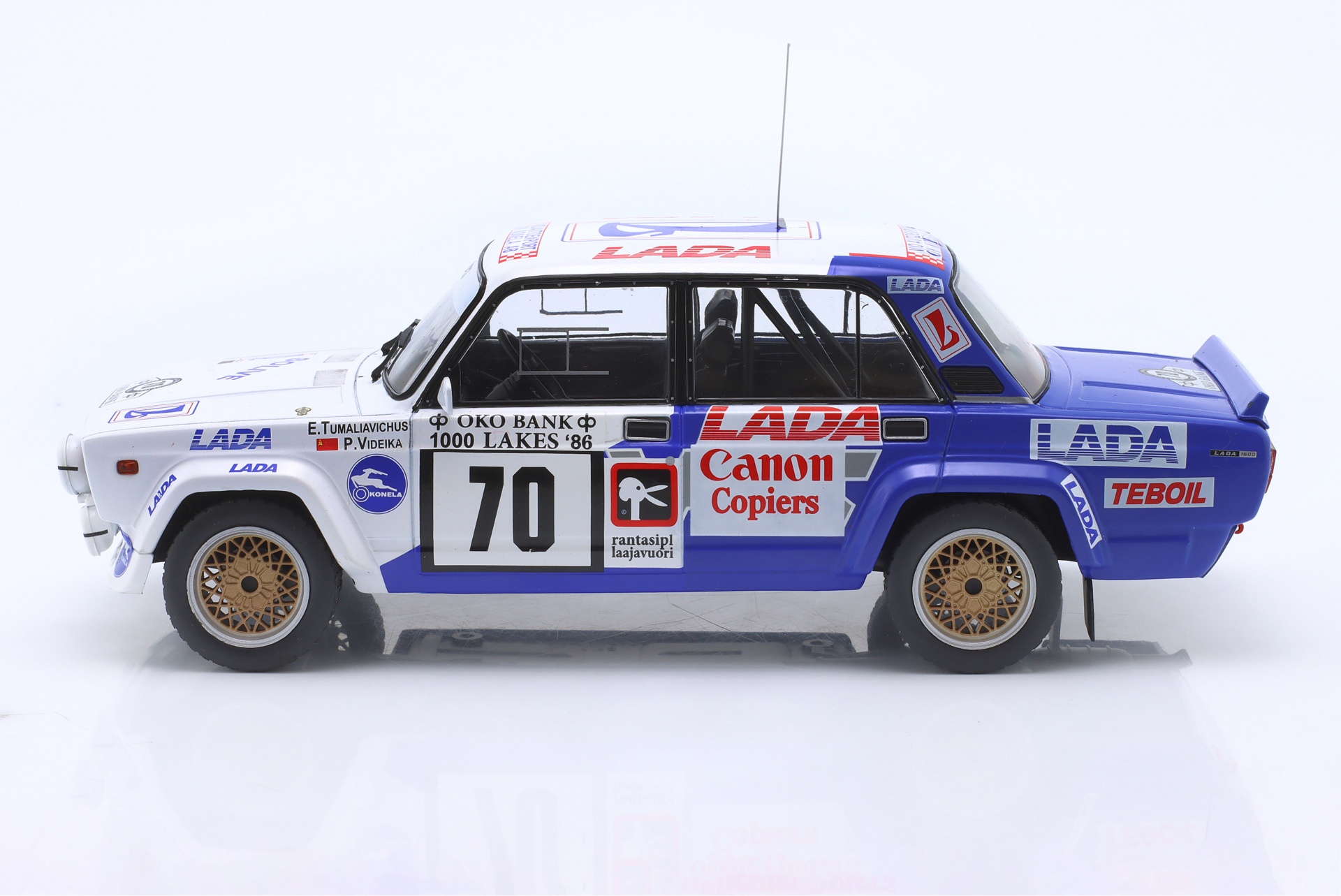 Lada VAZ 2105 VFTS #70 Rallye 1000 Lakes 1986 Tumalevicius, Videika  