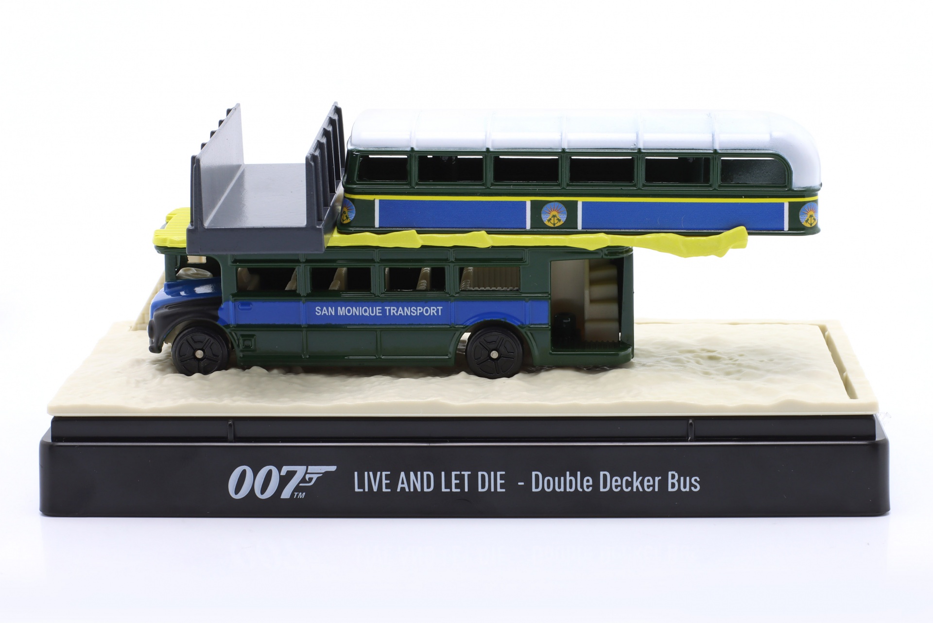 Doppeldecker-Bus Film James Bond Live and Let Die (1973) 