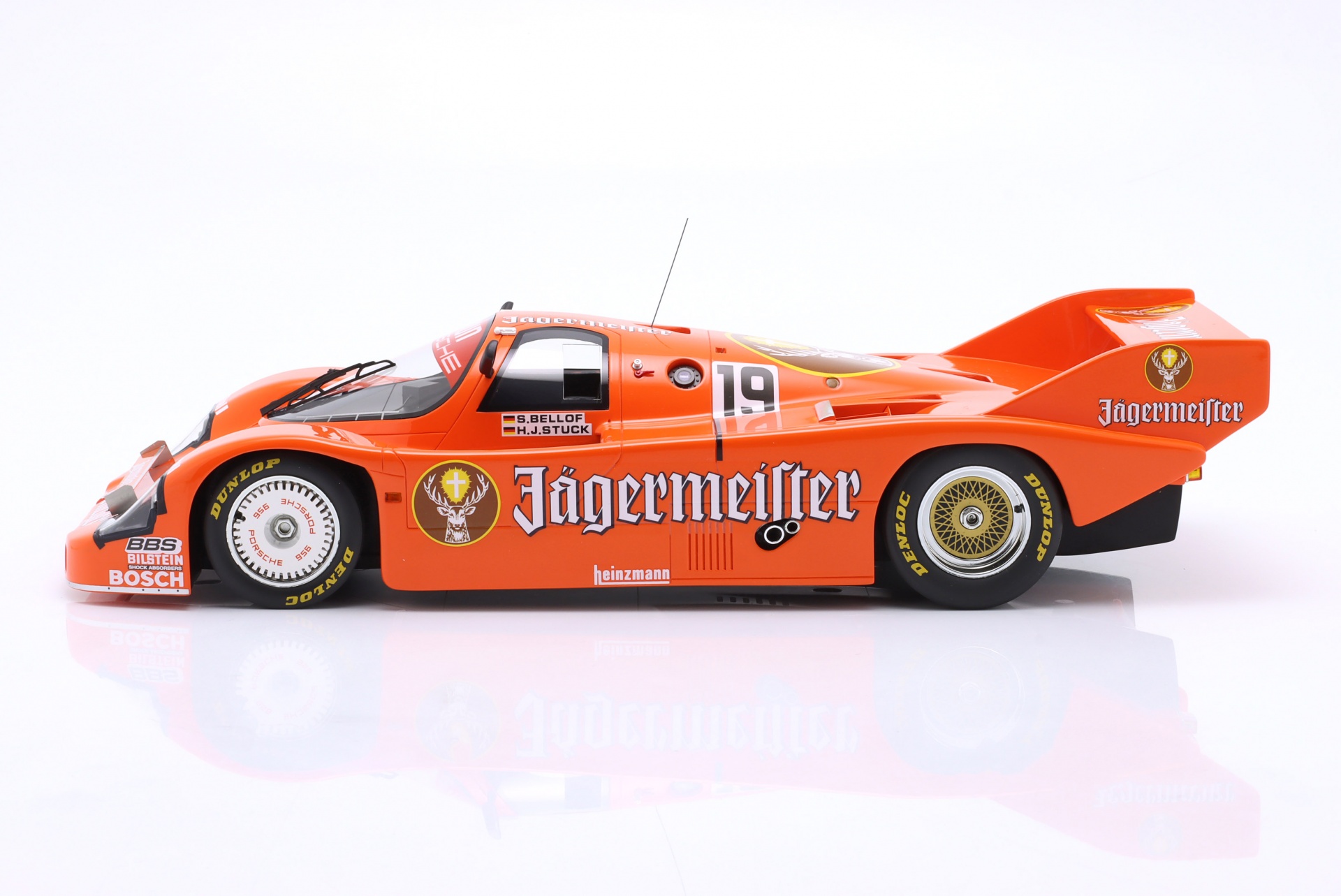 Porsche 956B J&auml;germeister #19 Sieger 1000km Imola 1984 Stuck, Bellof  