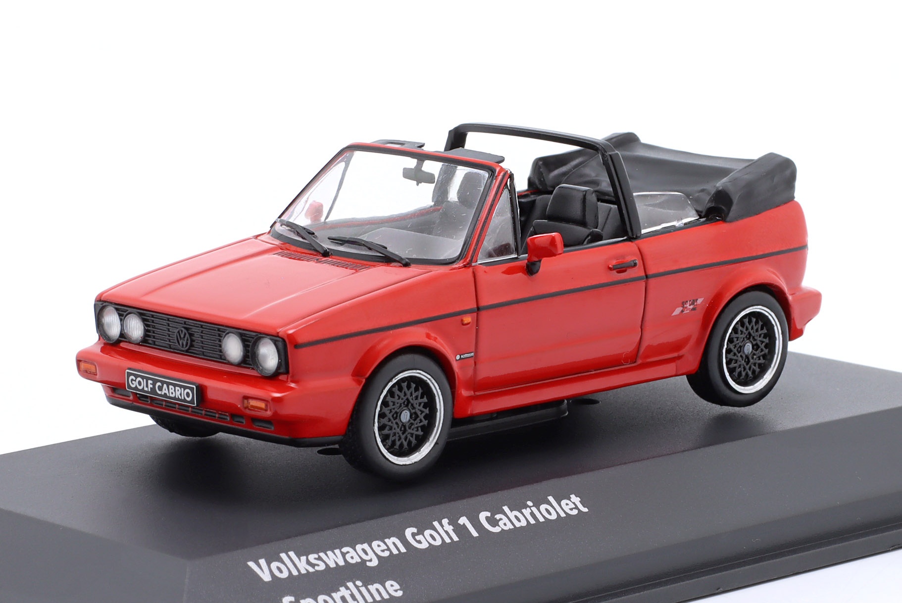Volkswagen VW Golf I Cabriolet Sportline Baujahr 1992 rot  