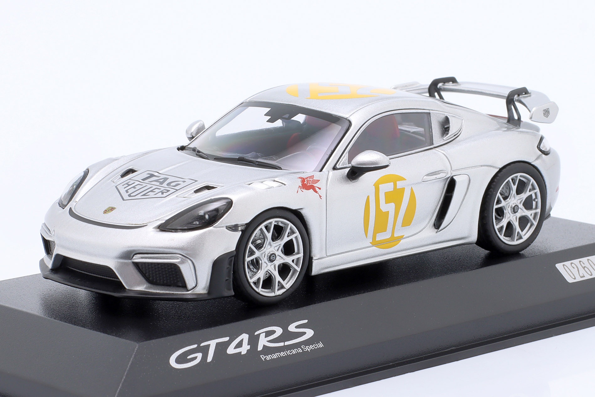 Porsche 718 (982) Cayman GT4 RS #152 Tribute Carrera Panamericana 1953  