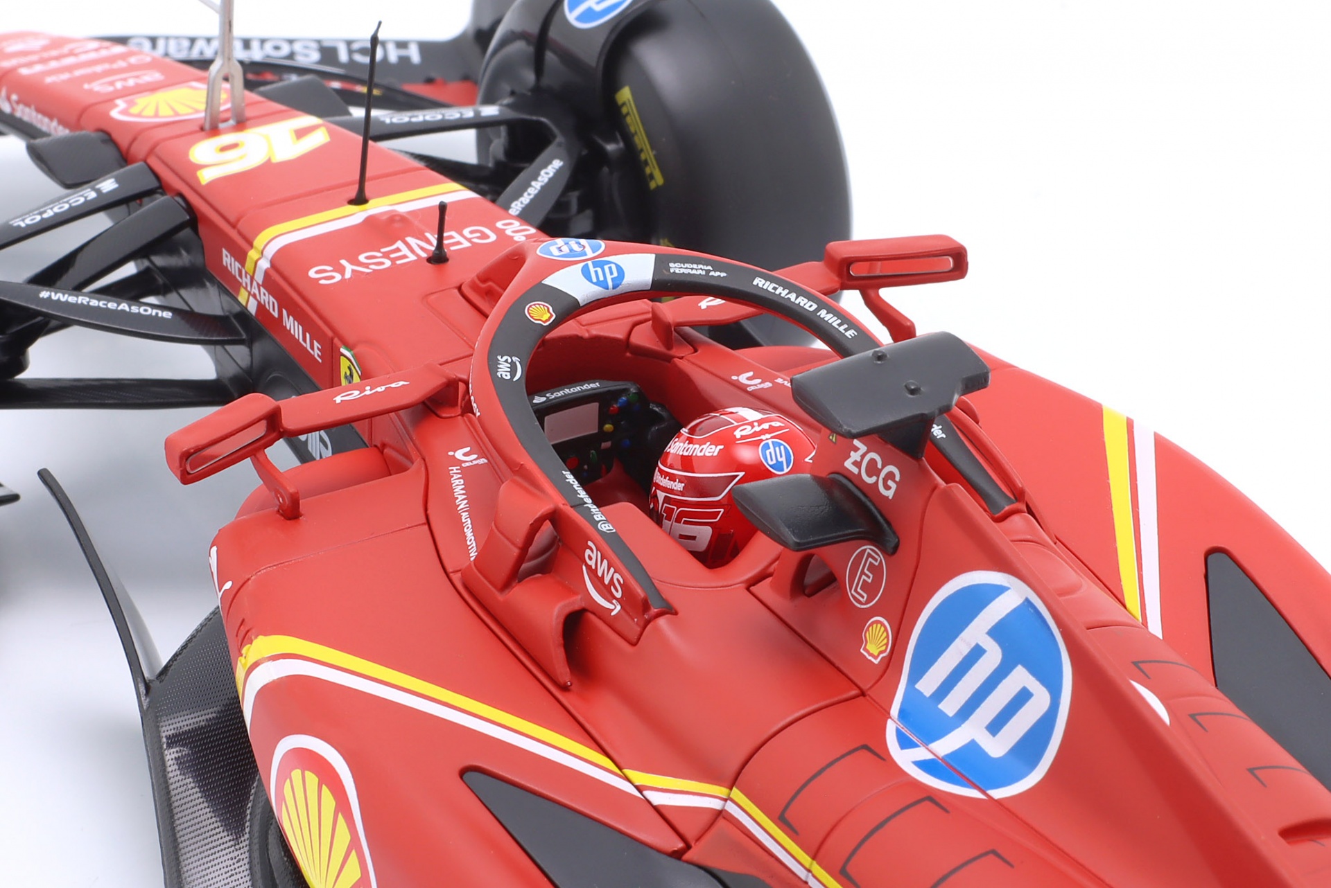 Charles Leclerc Ferrari SF-24 #16 Formel 1 2024  