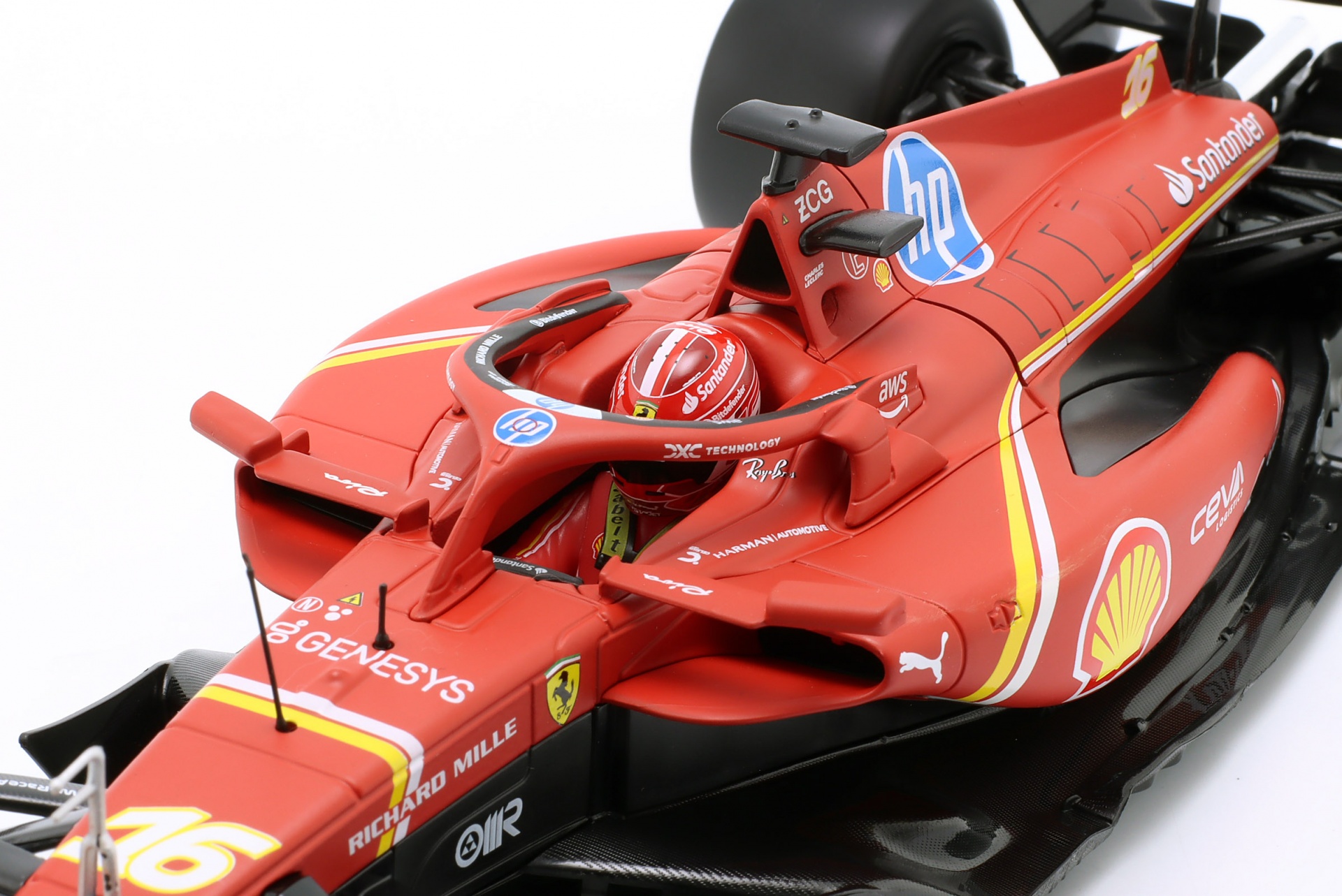 Charles Leclerc Ferrari SF-24 #16 Formel 1 2024  