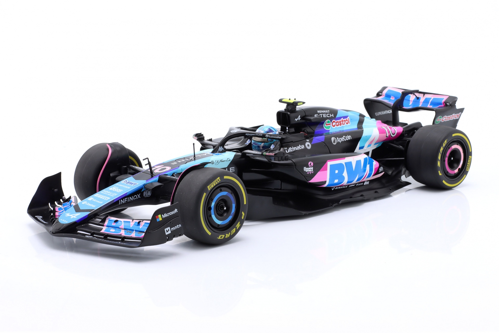 Pierre Gasly Alpine A524 #10 Monaco GP Formel 1 2024  