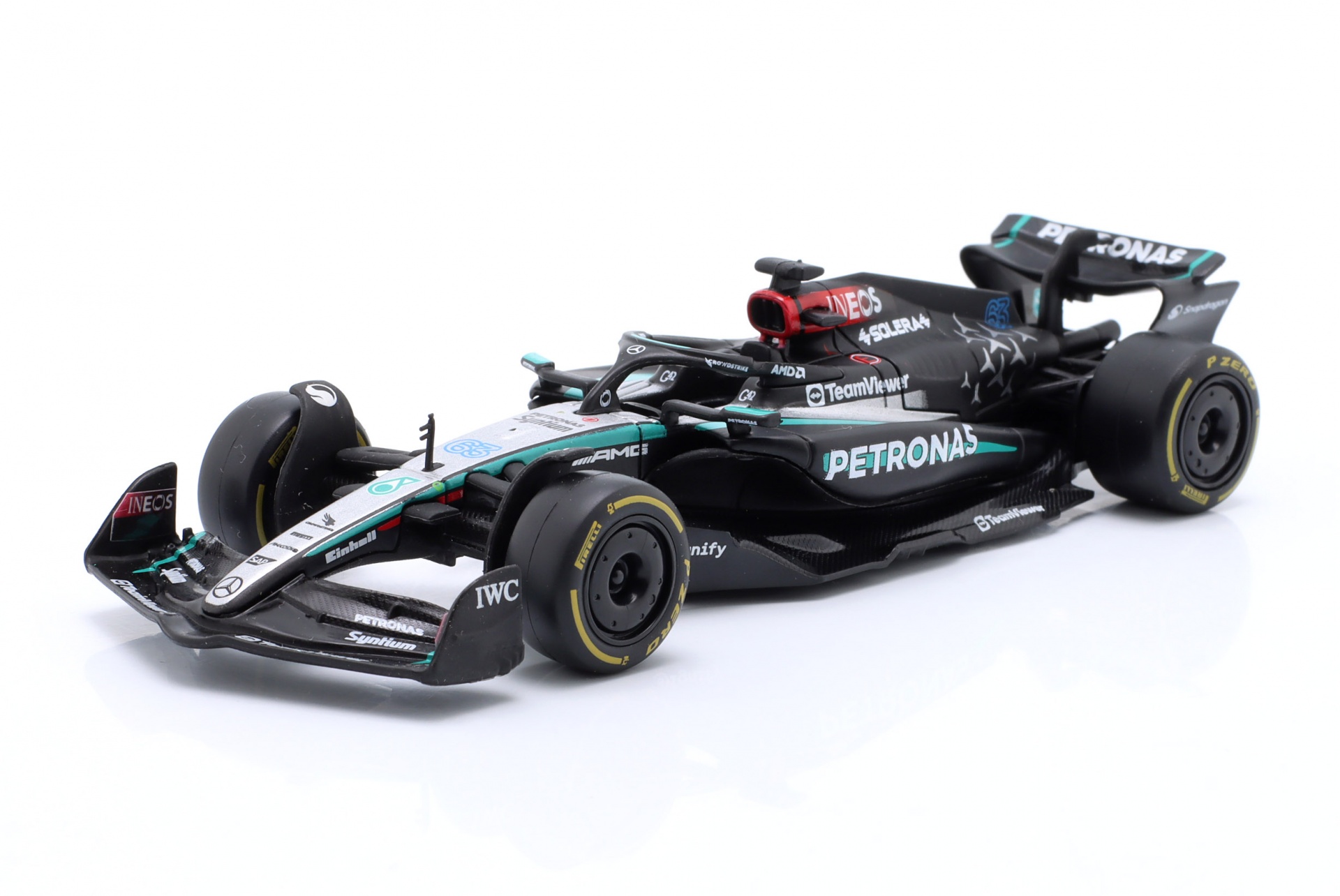 George Russell Mercedes-AMG F1 W15 E #63 British GP Formel 1 2024  