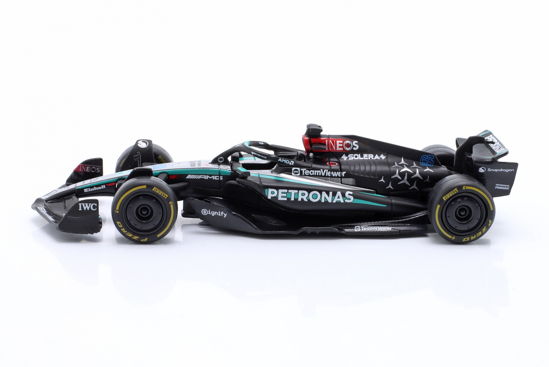 George Russell Mercedes-AMG F1 W15 E #63 British GP Formel 1 2024  