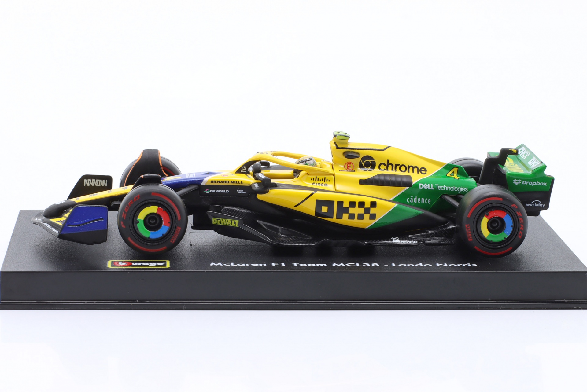 Lando Norris McLaren MCL38 #4 4th Monaco GP Formel 1 2024  