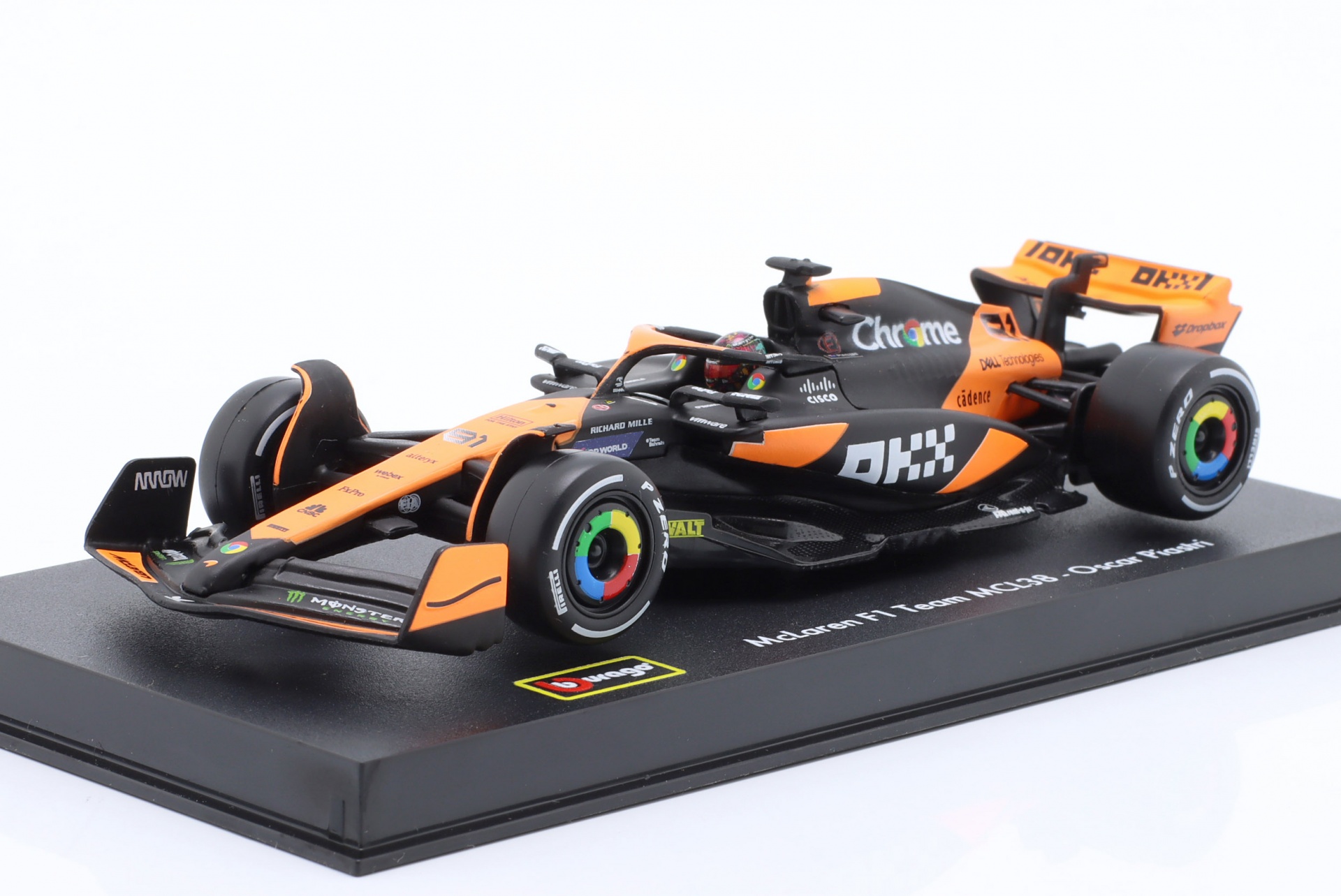 Oscar Piastri McLaren MCL38 #81 Miami GP Formel 1 2024  