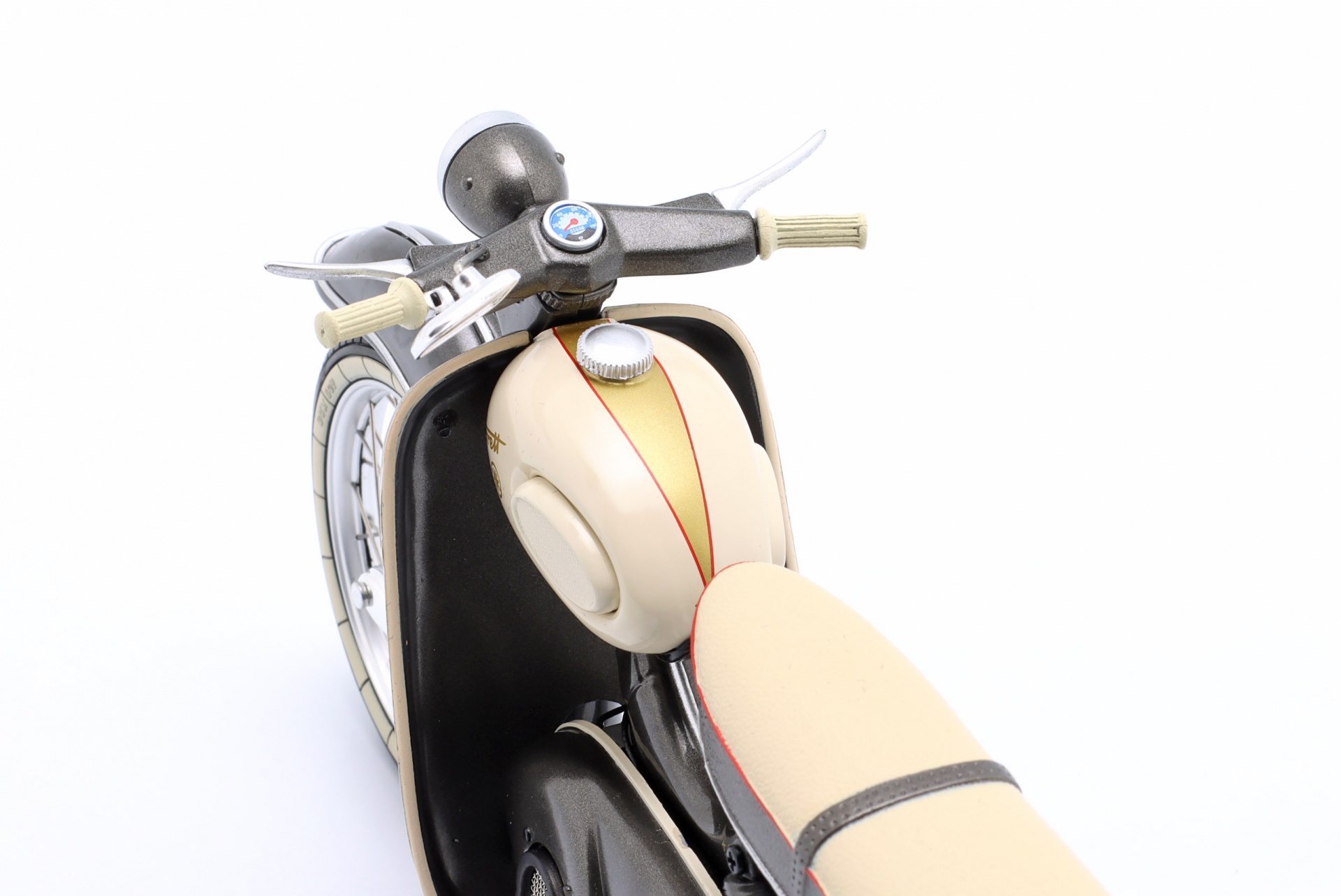 Kreidler Florett Super mit Beinschild grau  