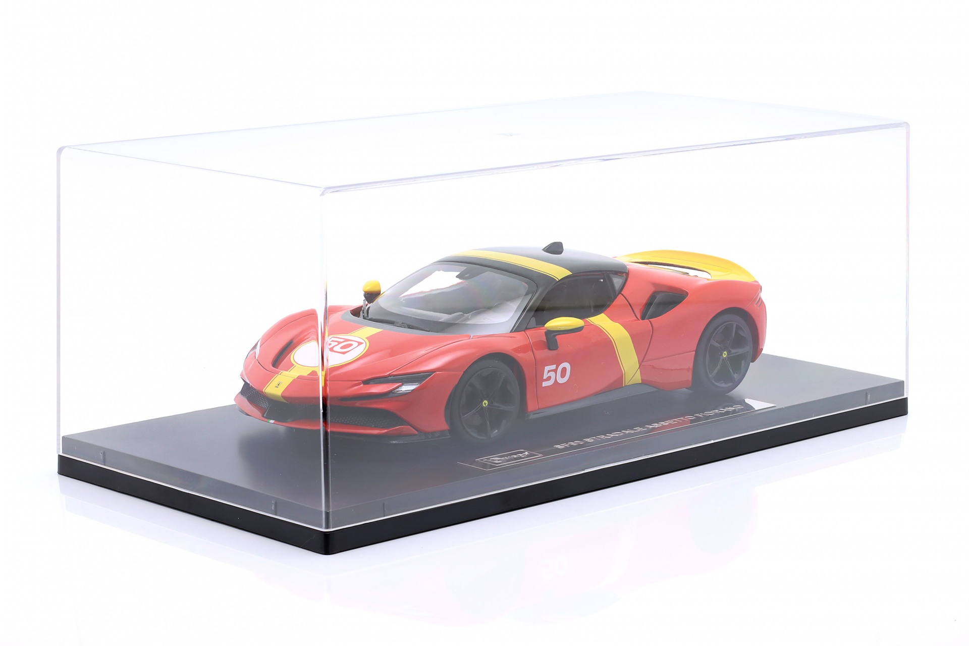 Ferrari SF90 Stradale Hybrid Assetto Fiorano #50 rot / gelb / schwarz  