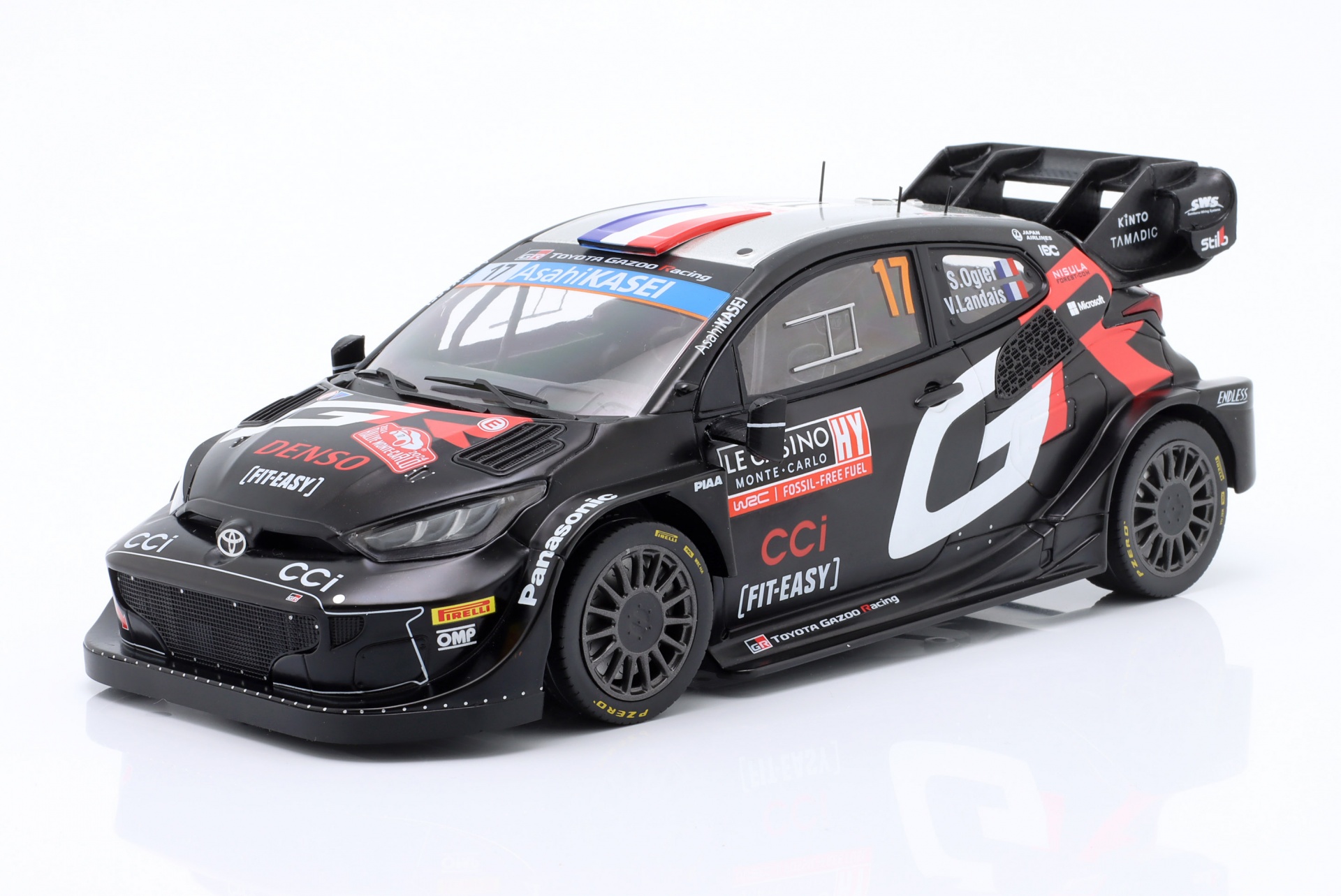 Toyota GR Yaris Rally1 Hybrid #17 2nd Rallye Monte Carlo 2024  
