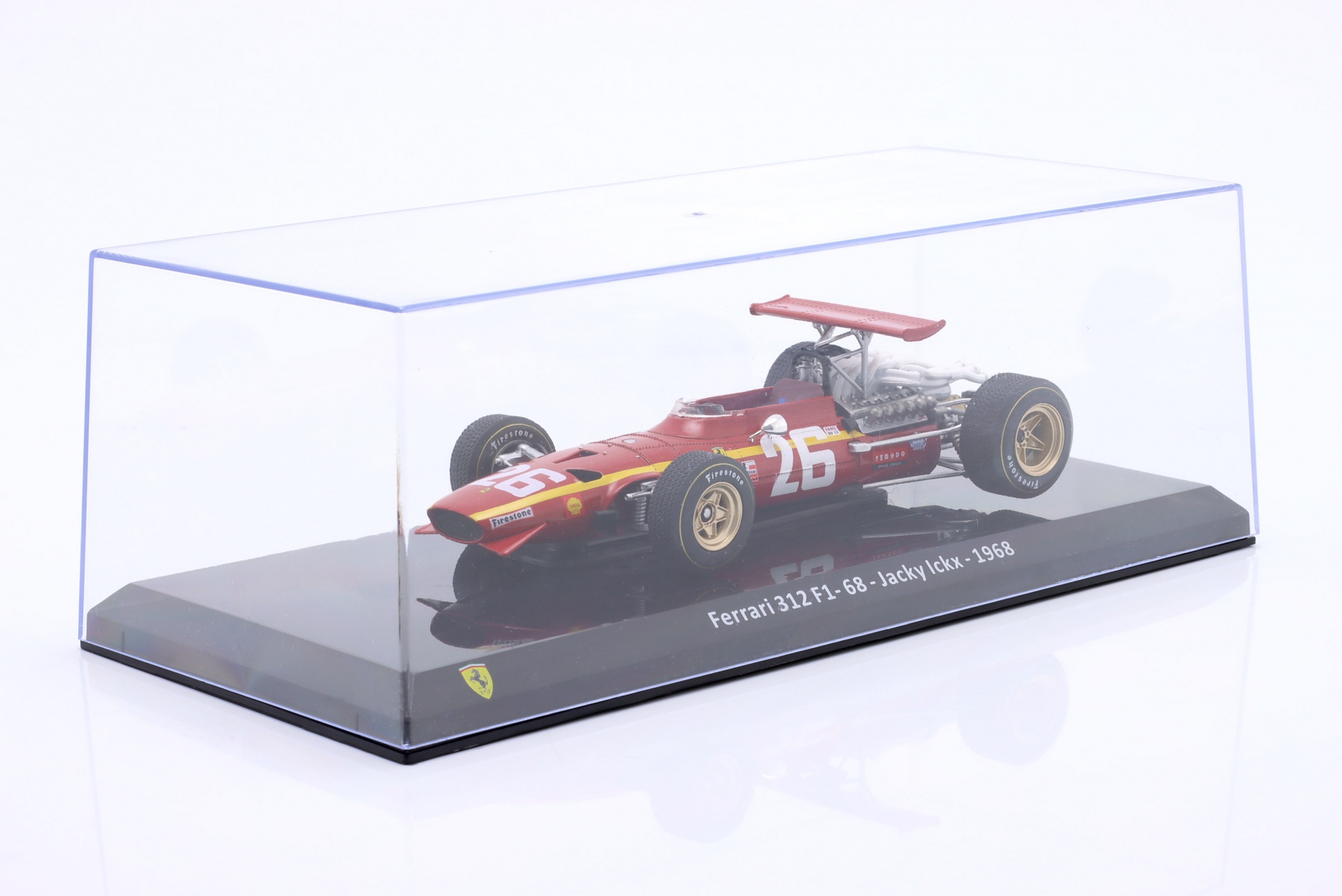 Jacky Ickx Ferrari 312 F1 68 #26 Formel 1 1968  