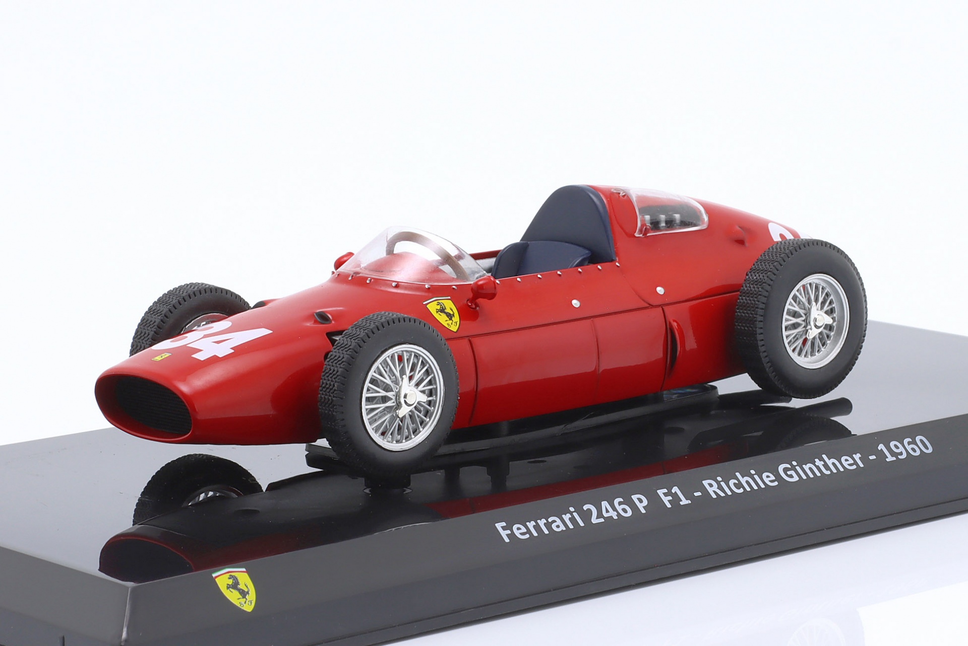 Richie Ginther Ferrari Dino 246 P #34 Formel 1 1960  