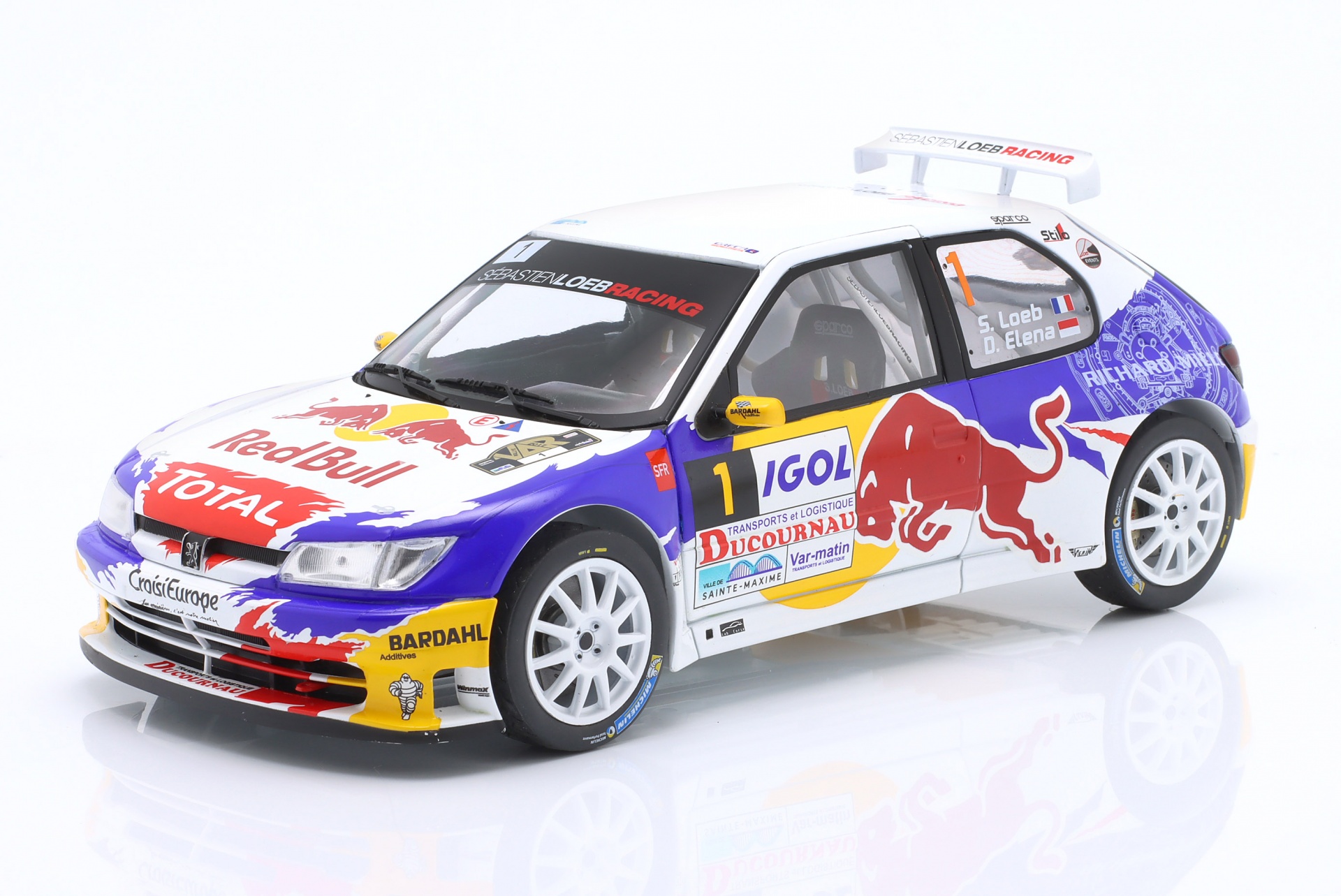 Peugeot 306 Maxi #1 Rallye du Var 2017 Loeb, Elena  