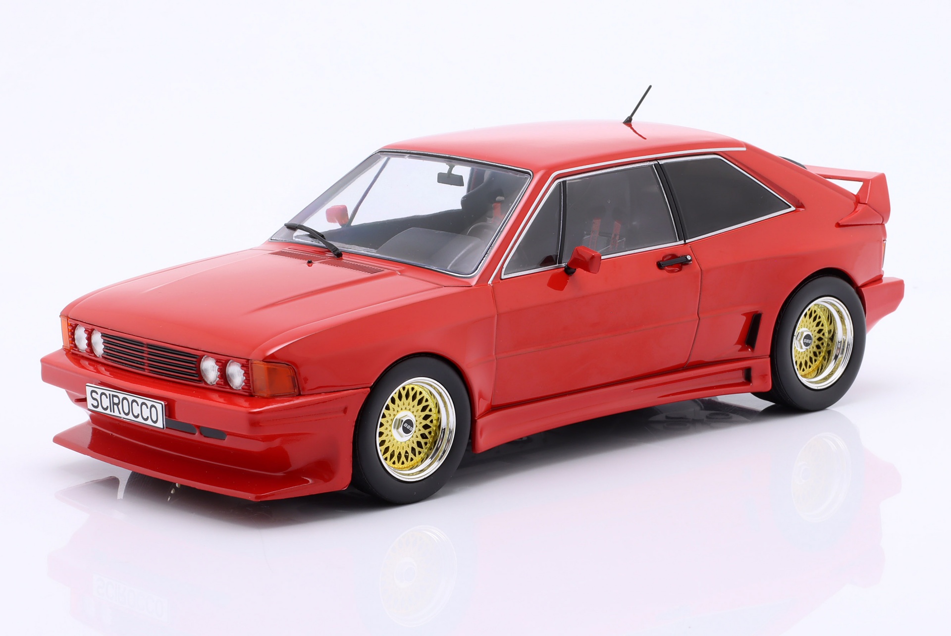 Volkswagen VW Scirocco Rieger GTO Baujahr 1980 rot  ModelCar Group
