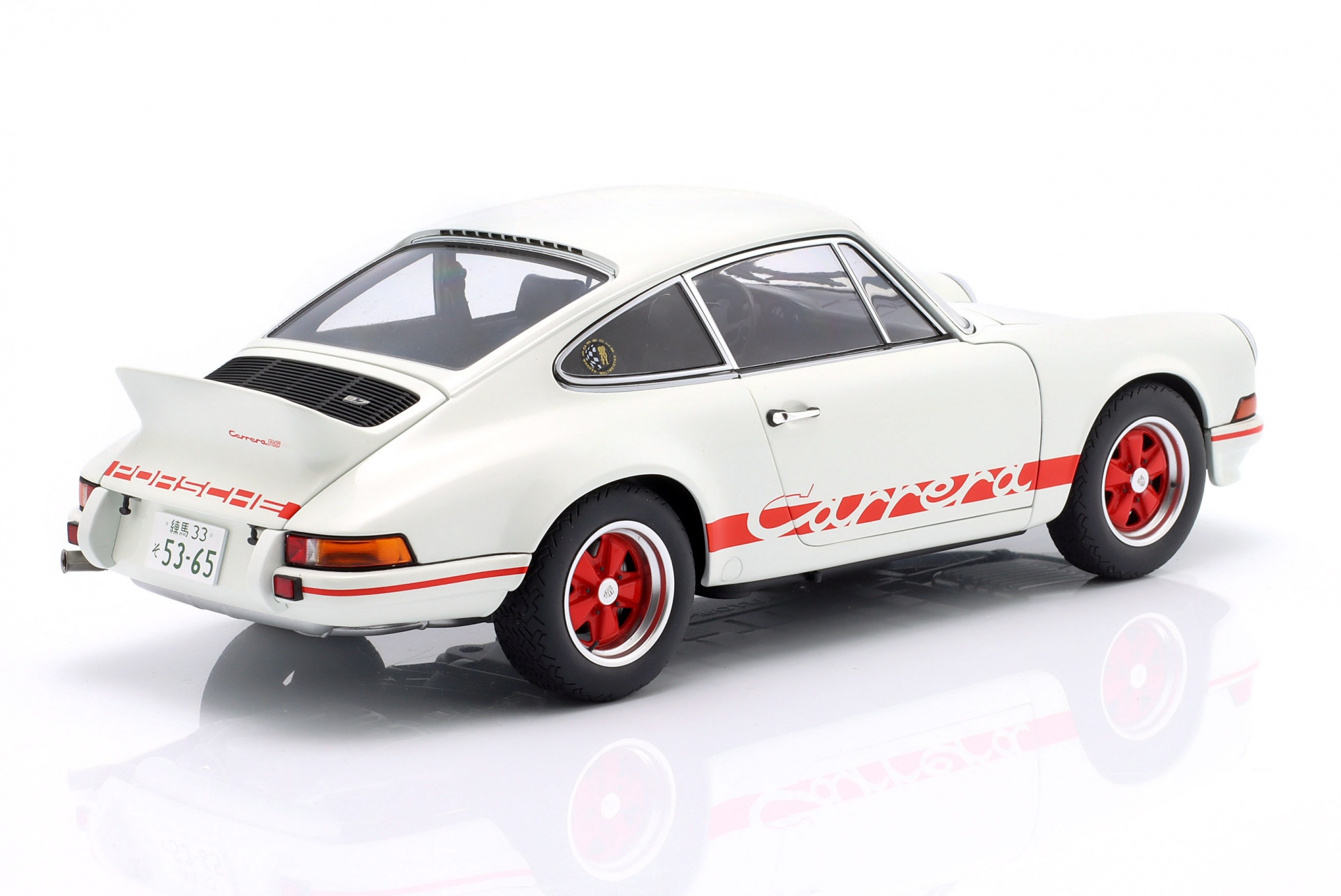 Porsche 911 Carrera 2.7 RS "The Circuit Wolf" wei&szlig; / rot  