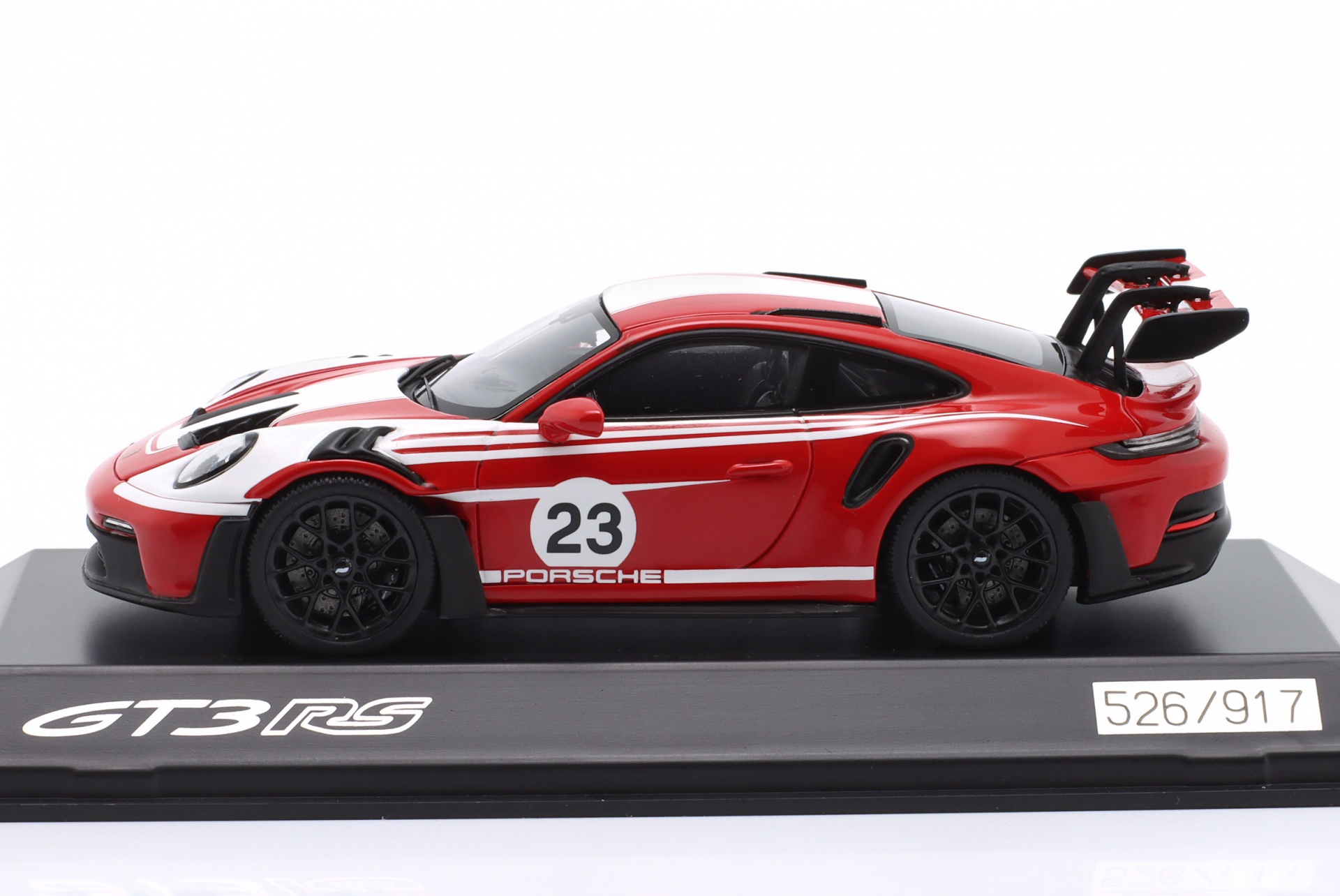 Porsche 911 (992) GT3 RS #23 Salzburg Design rot / wei&szlig;  