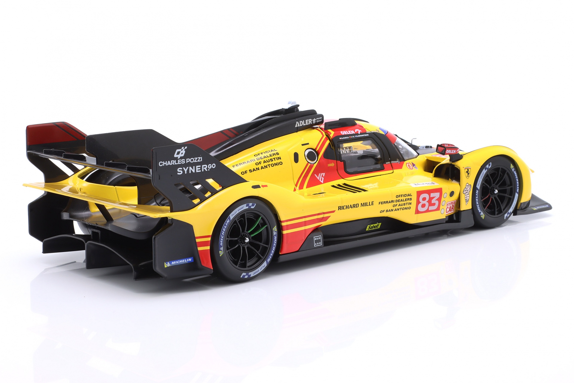Ferrari 499P #83 24h LeMans 2024 Kubica, Shwartzman, Ye  