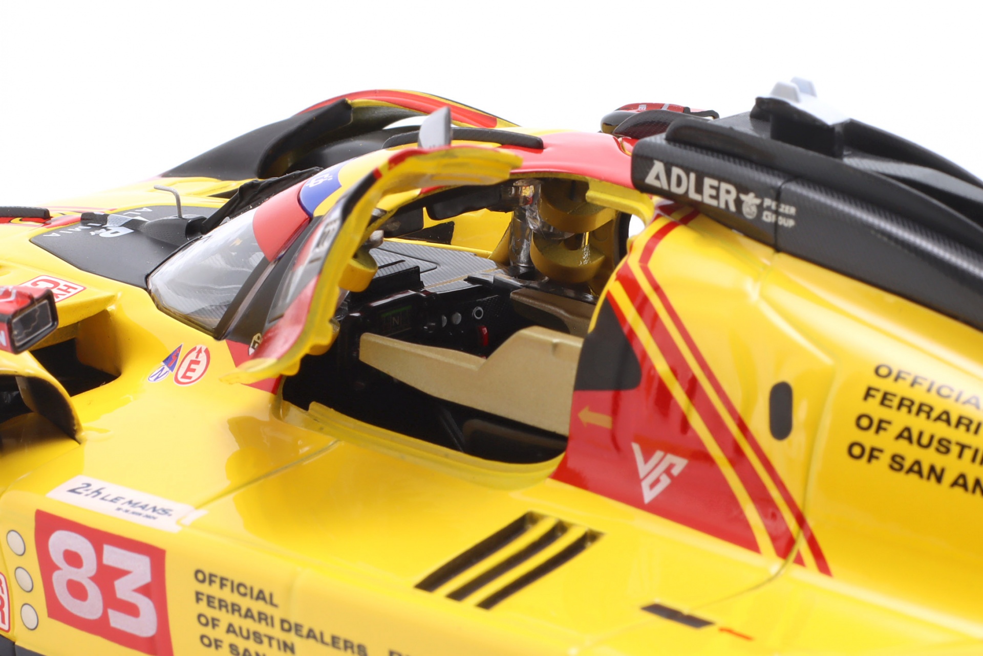 Ferrari 499P #83 24h LeMans 2024 Kubica, Shwartzman, Ye  