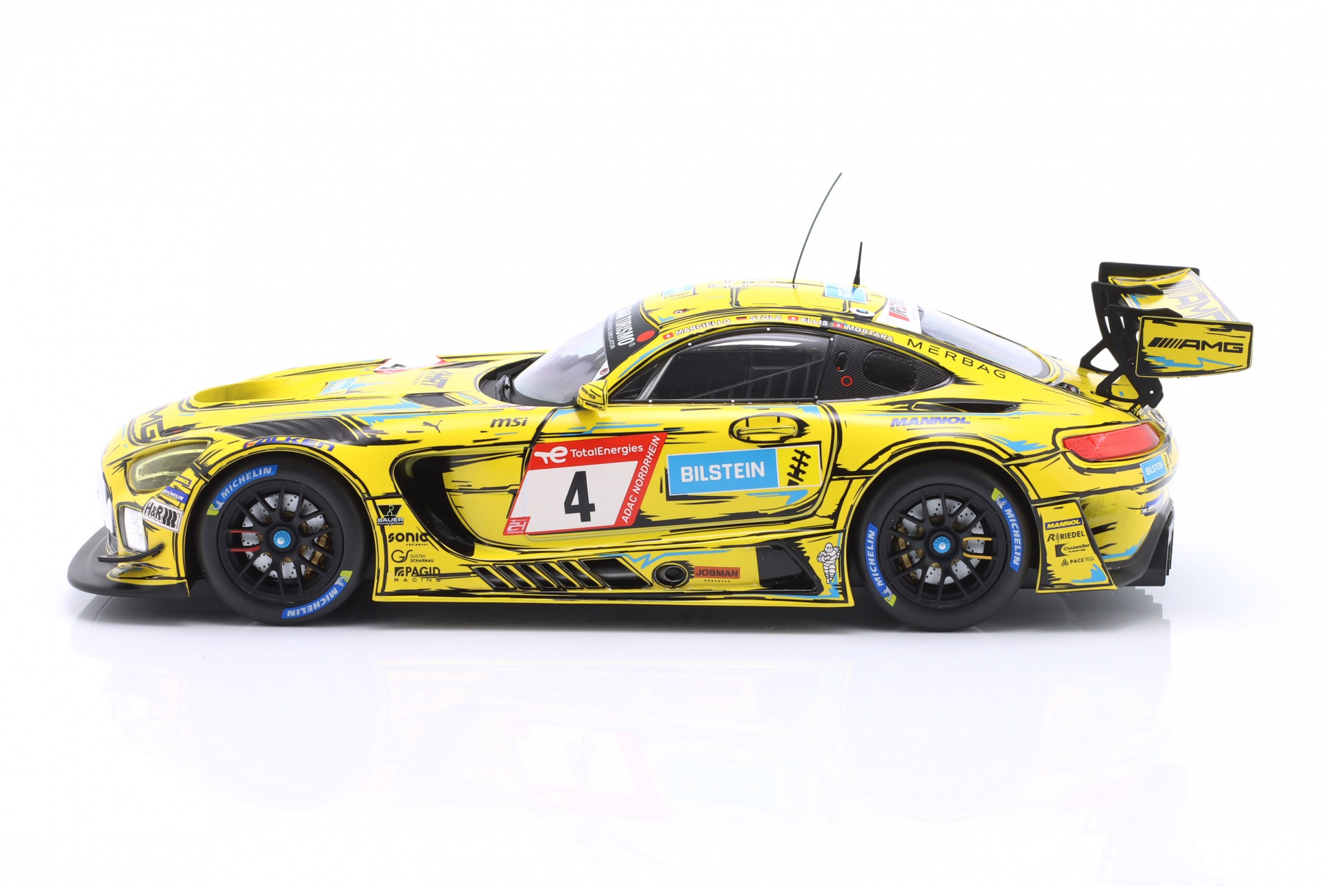 Mercedes-AMG GT3 Evo #4 3rd 24h N&uuml;rburgring 2023 Haupt Racing Team  