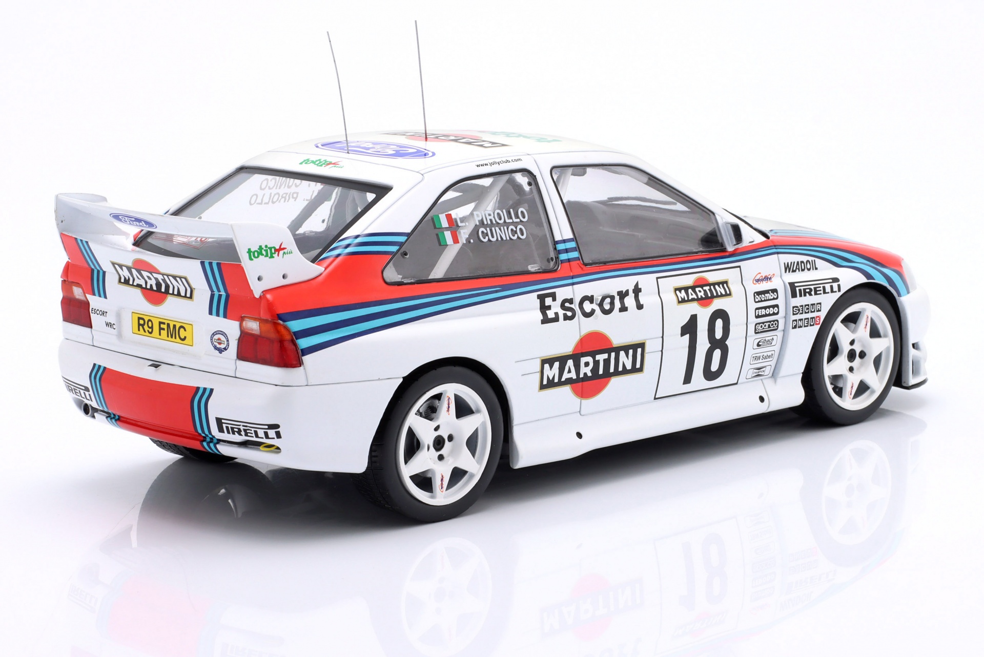 Ford Escort WRC #18 Rallye SanRemo 1998 Cunico, Pirollo  