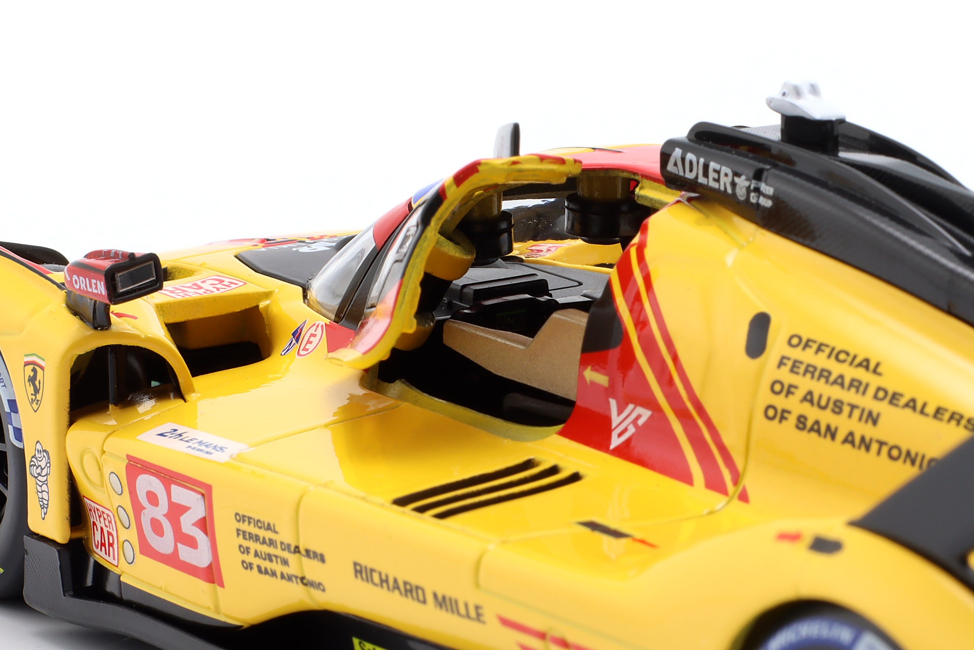 Ferrari 499P #83 24h LeMans 2024 Kubica, Shwartzman, Ye  