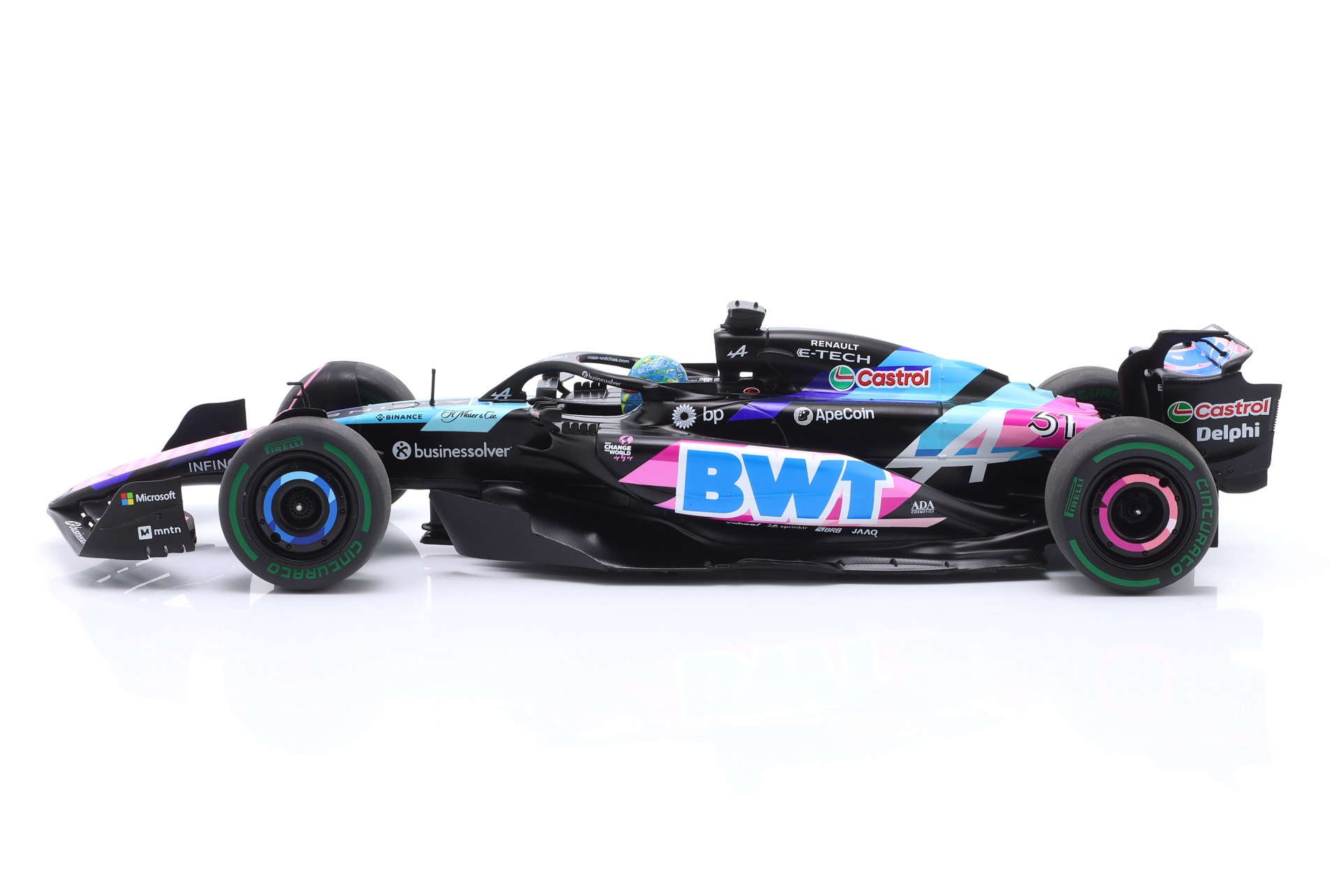 Esteban Ocon Alpine A524 #31 2nd Brasilien GP Formel 1 2024  