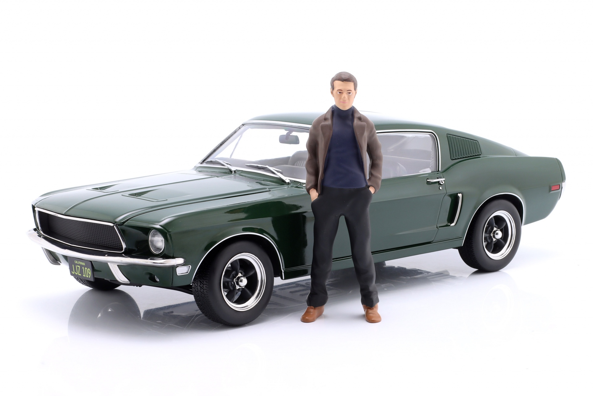Ford Mustang GT Fastback Bullitt Baujahr 1968 dunkelgr&uuml;n  