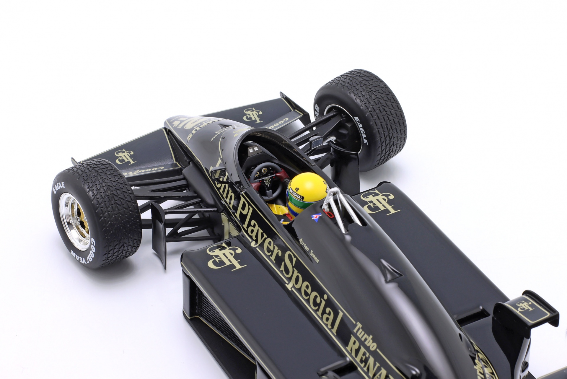 Ayrton Senna Lotus 97T #12 Sieger Portugal GP Formel 1 1985  