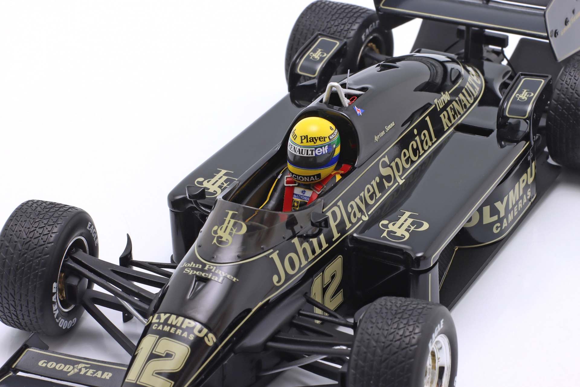 Ayrton Senna Lotus 97T #12 Sieger Portugal GP Formel 1 1985  