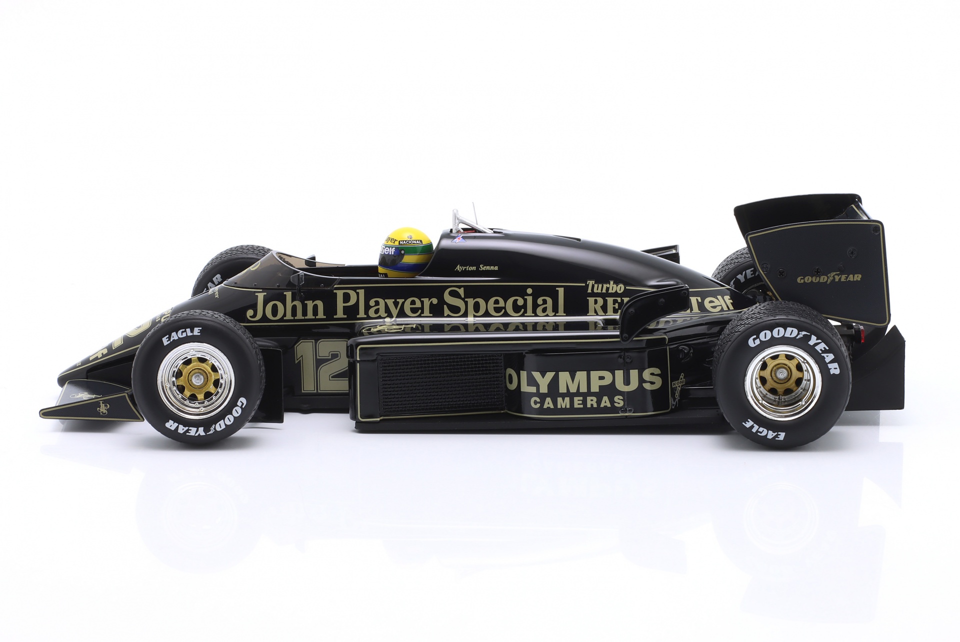 Ayrton Senna Lotus 97T #12 Sieger Portugal GP Formel 1 1985  